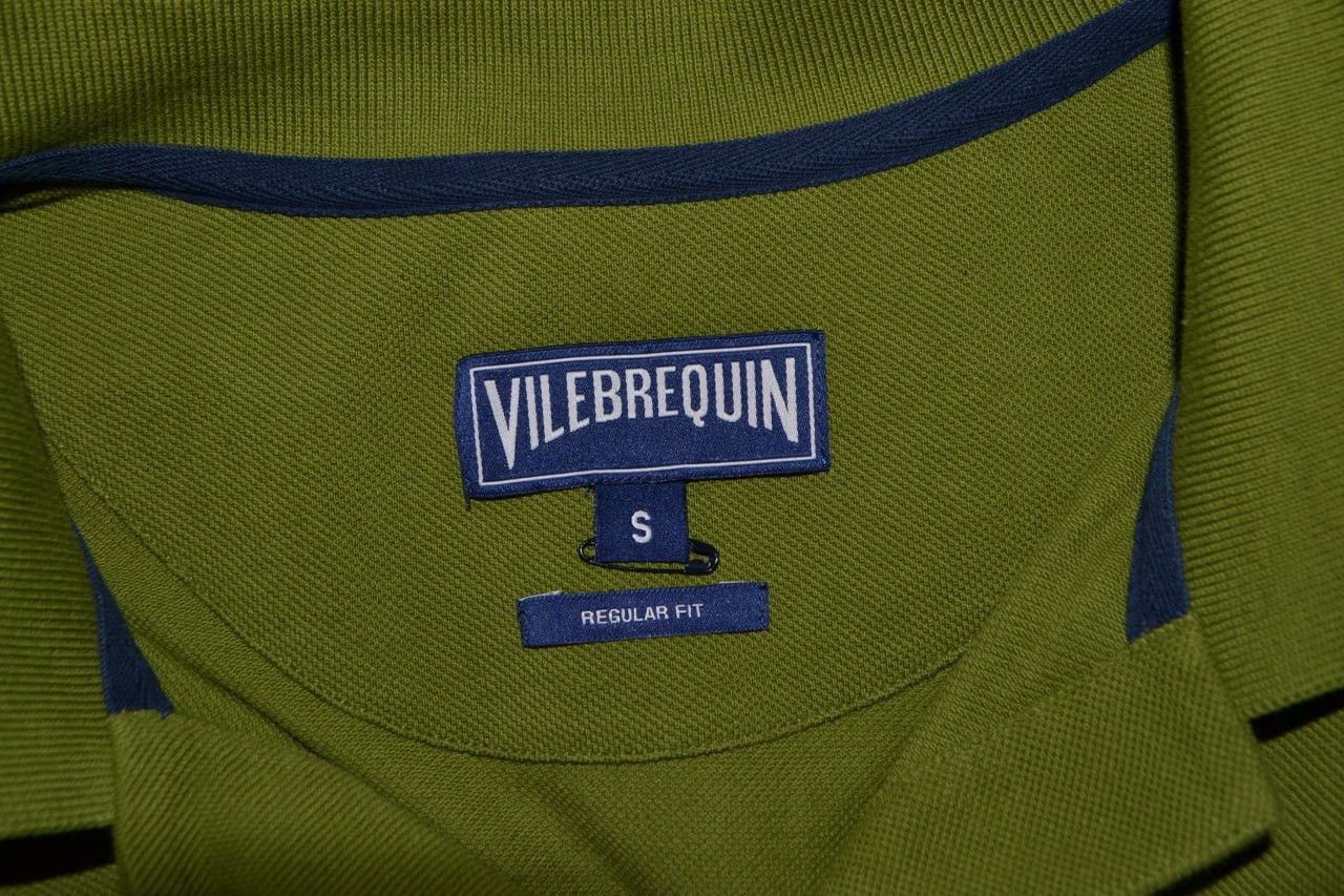 Vilebrequin Vilebrequin Regular Fit Men's Green Short Sleeve Polo Shirt Size US S / EU 44-46 / 1 - 9 Thumbnail