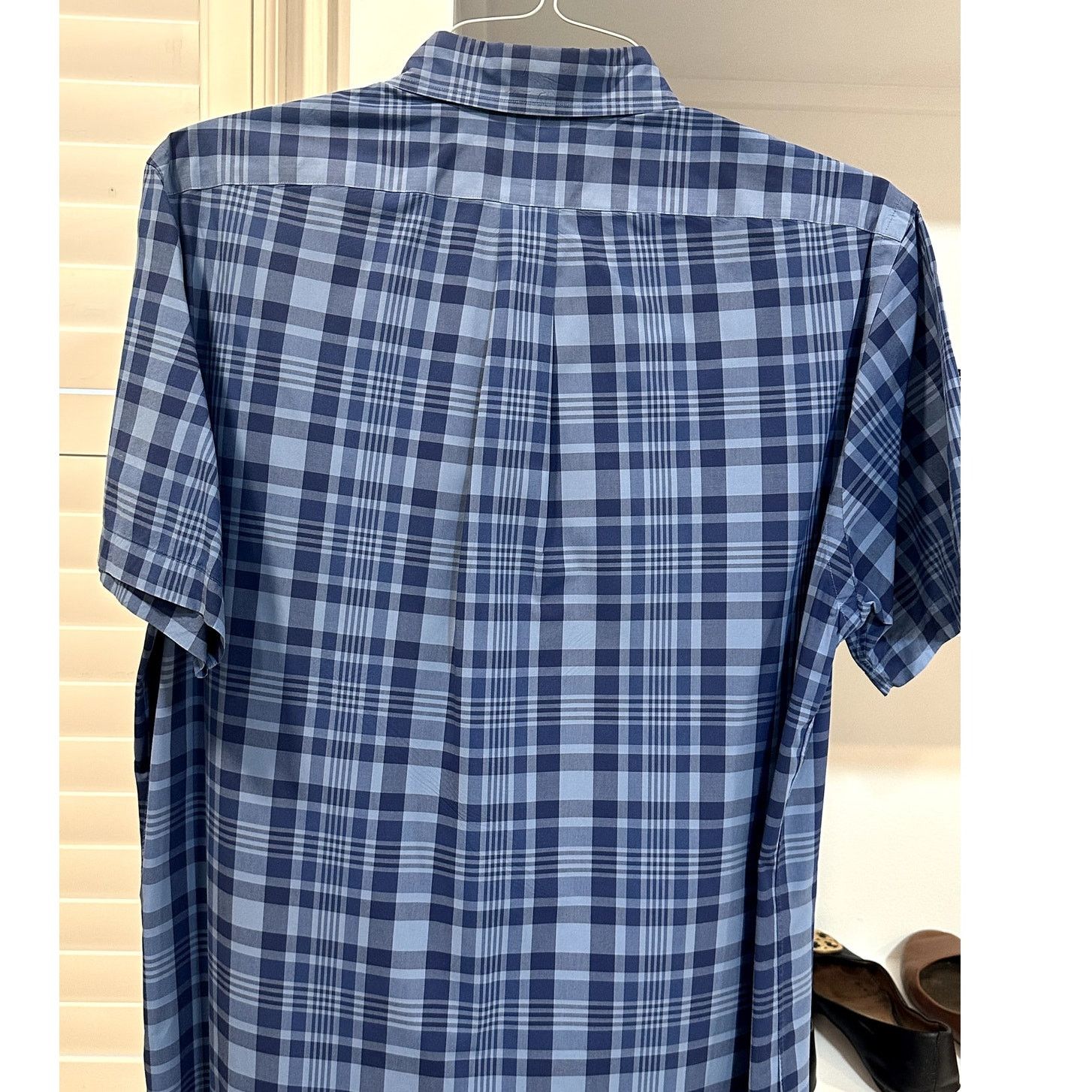 Ralph Lauren Ralph Lauren VTG Blue Plaid Button Down 100% Cotton Shirt L Size US L / EU 52-54 / 3 - 5 Thumbnail