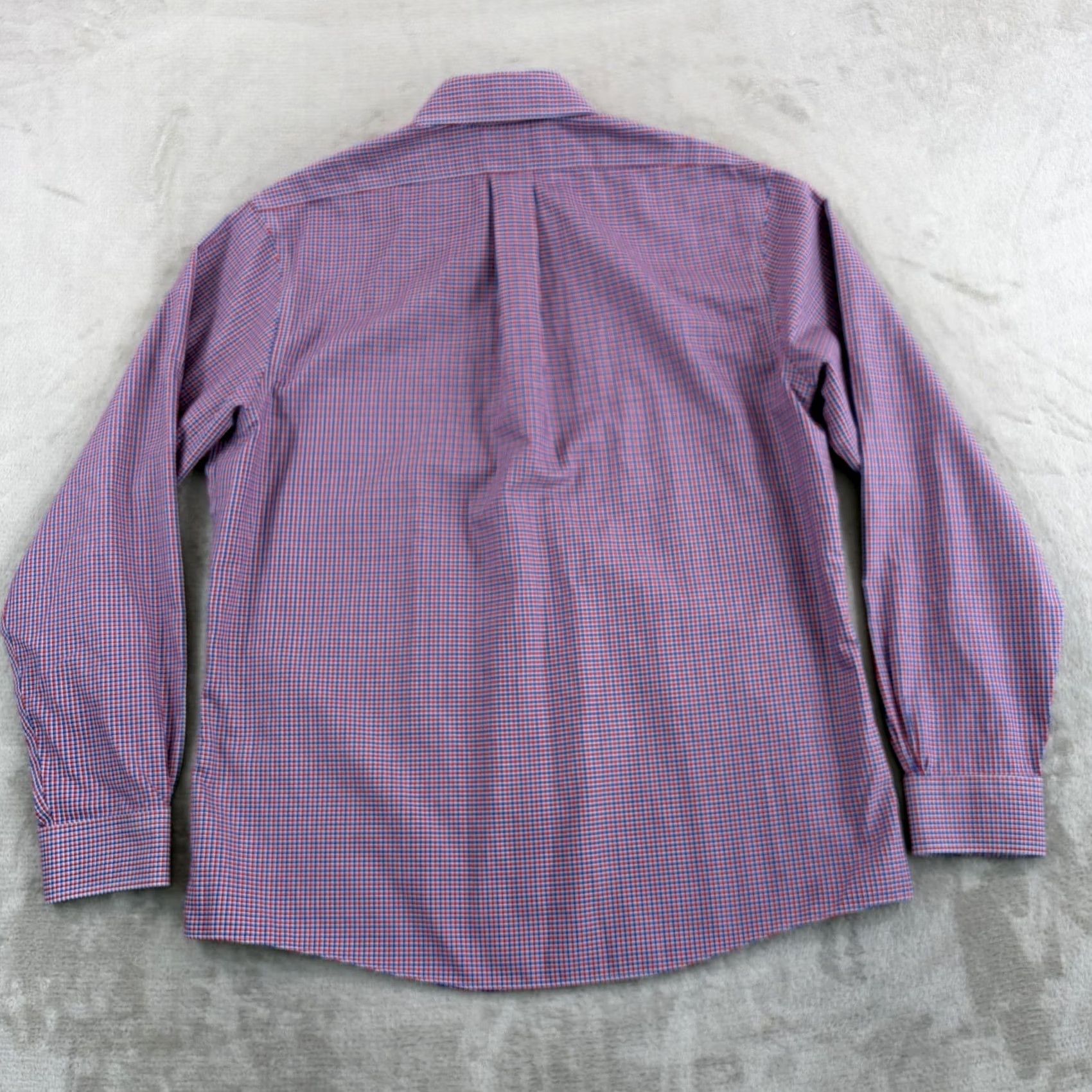 Brooks Brothers Brooks Brothers Regent Fit Shirt Red White Blue Check USA Men Large Preppy NWOT Regular Fit Long Sleeve Button-Up Non-Iron Wrinkle Resistant Size US L / EU 52-54 / 3 - 3 Thumbnail