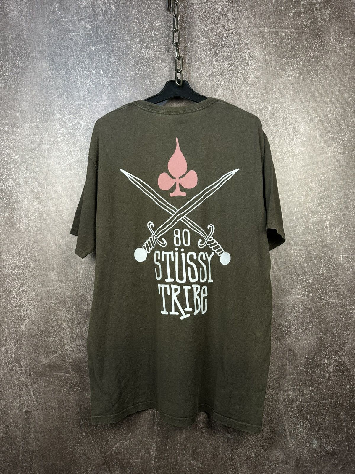 Vintage Stussy Tribe faded shirt