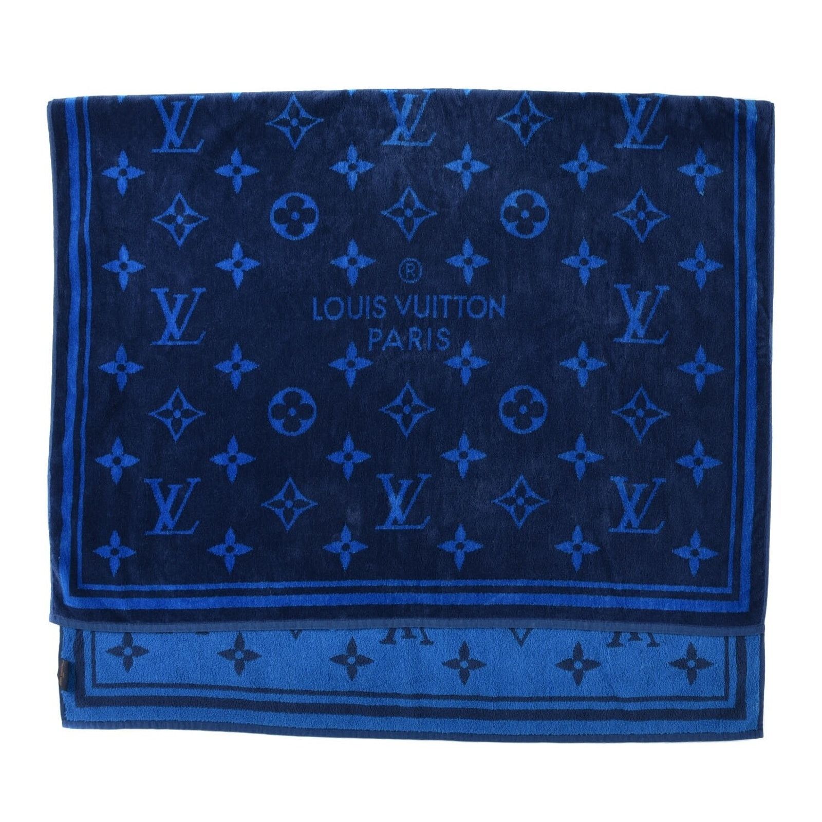 Louis Vuitton Louis Vuitton Serviette Bain Cobalt Bath Beach Towel Size ONE SIZE - 7 Thumbnail