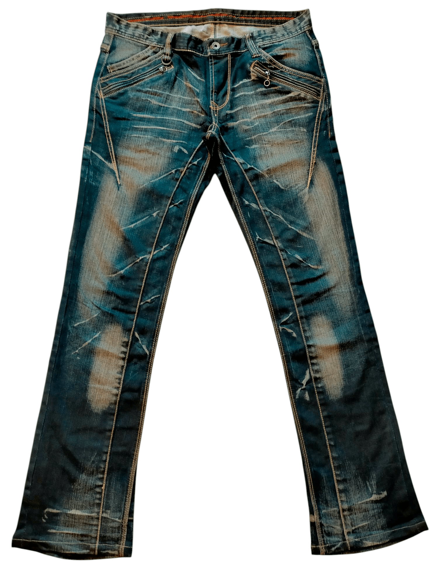 If Six Was Nine × Japanese Brand Flare Jeans Nicole Club Japan Black Boot cut Denim Size US 34 / EU 50 - 1 Thumbnail