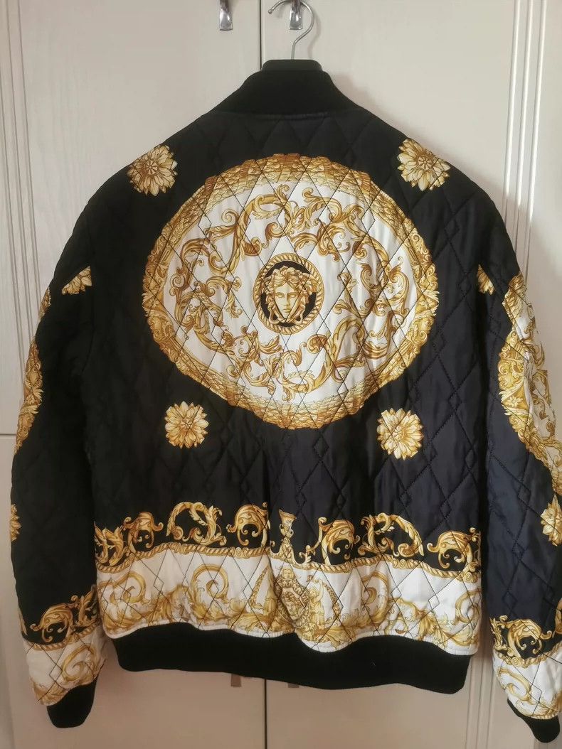 Versace Versace Black gold classic silk cotton suit Size US M / EU 48-50 / 2 - 2 Thumbnail