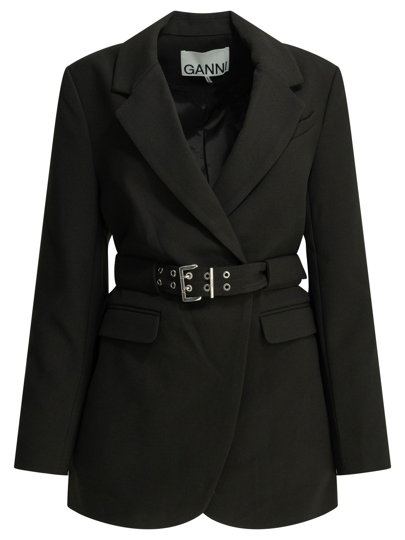 Ganni Ganni Crepe Blazer tag size 38 Women - USA Duties Paid Size S / US 4 / IT 40 - 1 Thumbnail