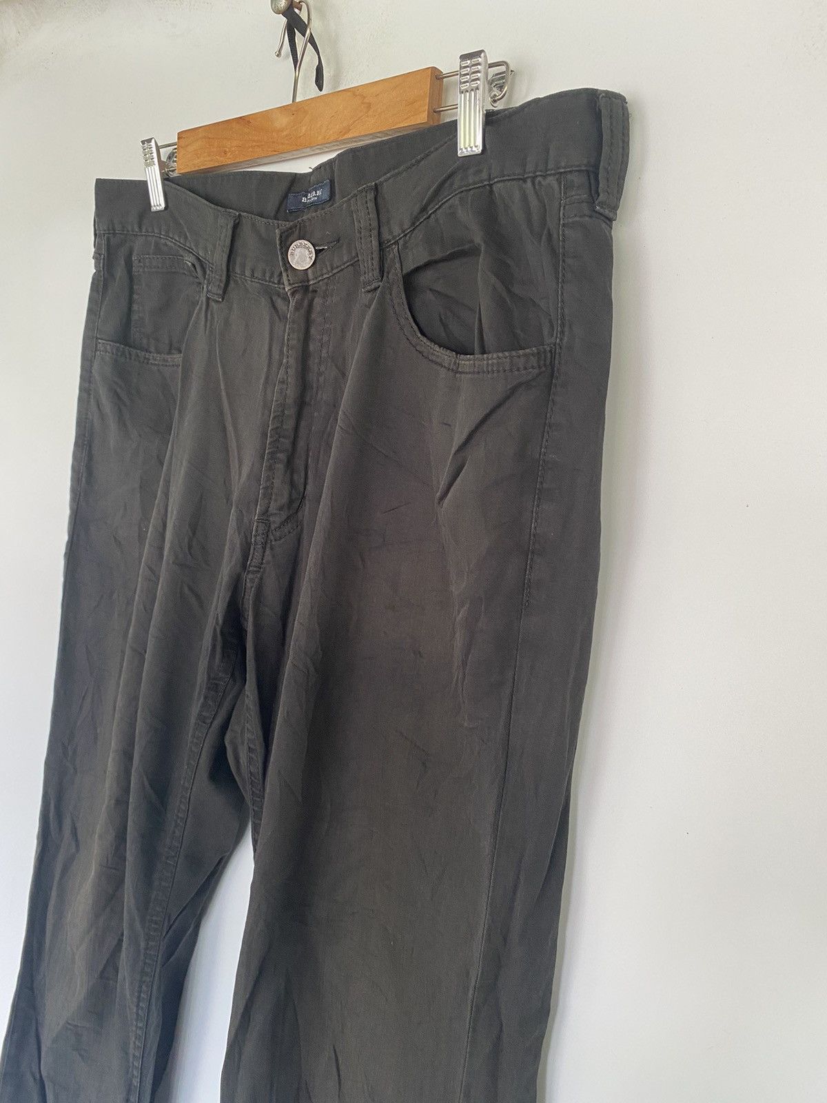 Burberry × Vintage Burberry London Black Stretch Pant Size US 34 / EU 50 - 6 Thumbnail