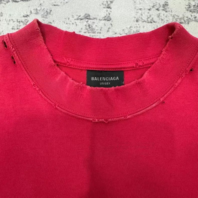 Balenciaga Balenciaga Letter Disc Printed Crewneck Short Sleeve T-Shi Size US XXS / EU 40 - 3 Thumbnail