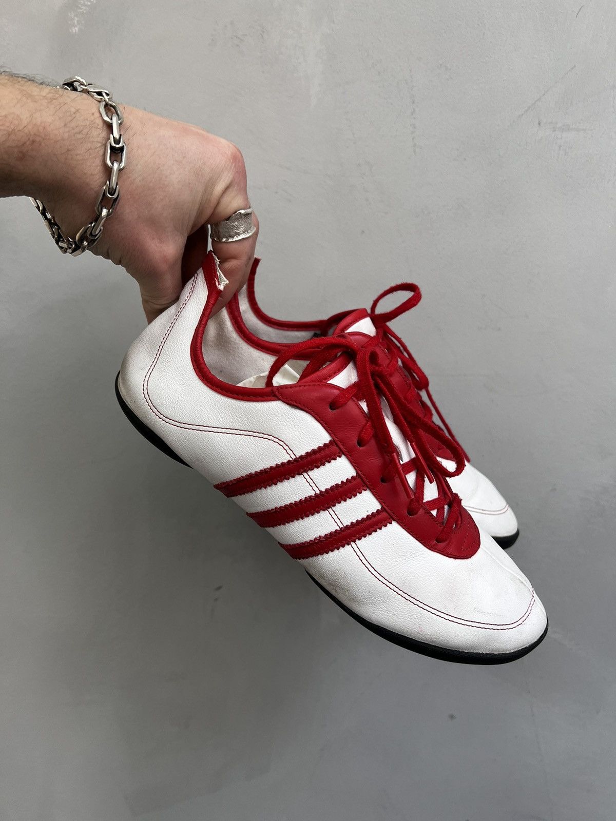 Adidas × Vintage Vintage Adidas Sneakers 2000s Yohji Yamamoto style Size US 8.5 / IT 38.5 - 1 Thumbnail