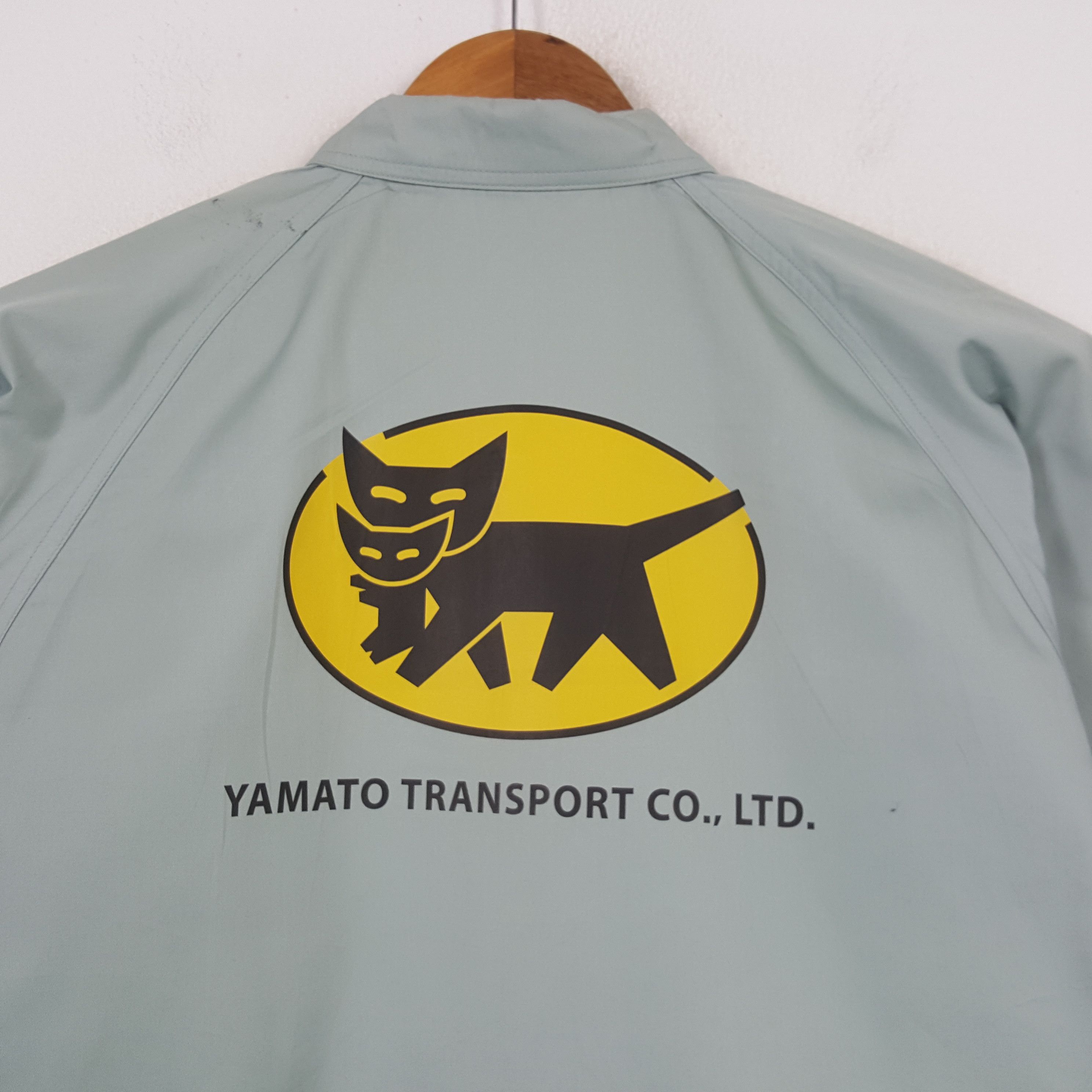 Japanese Brand × Vintage Vintage YAMATO TRANSPORT Japan Brand Custom Jacket C288N27 Size US L / EU 52-54 / 3 - 2 Thumbnail
