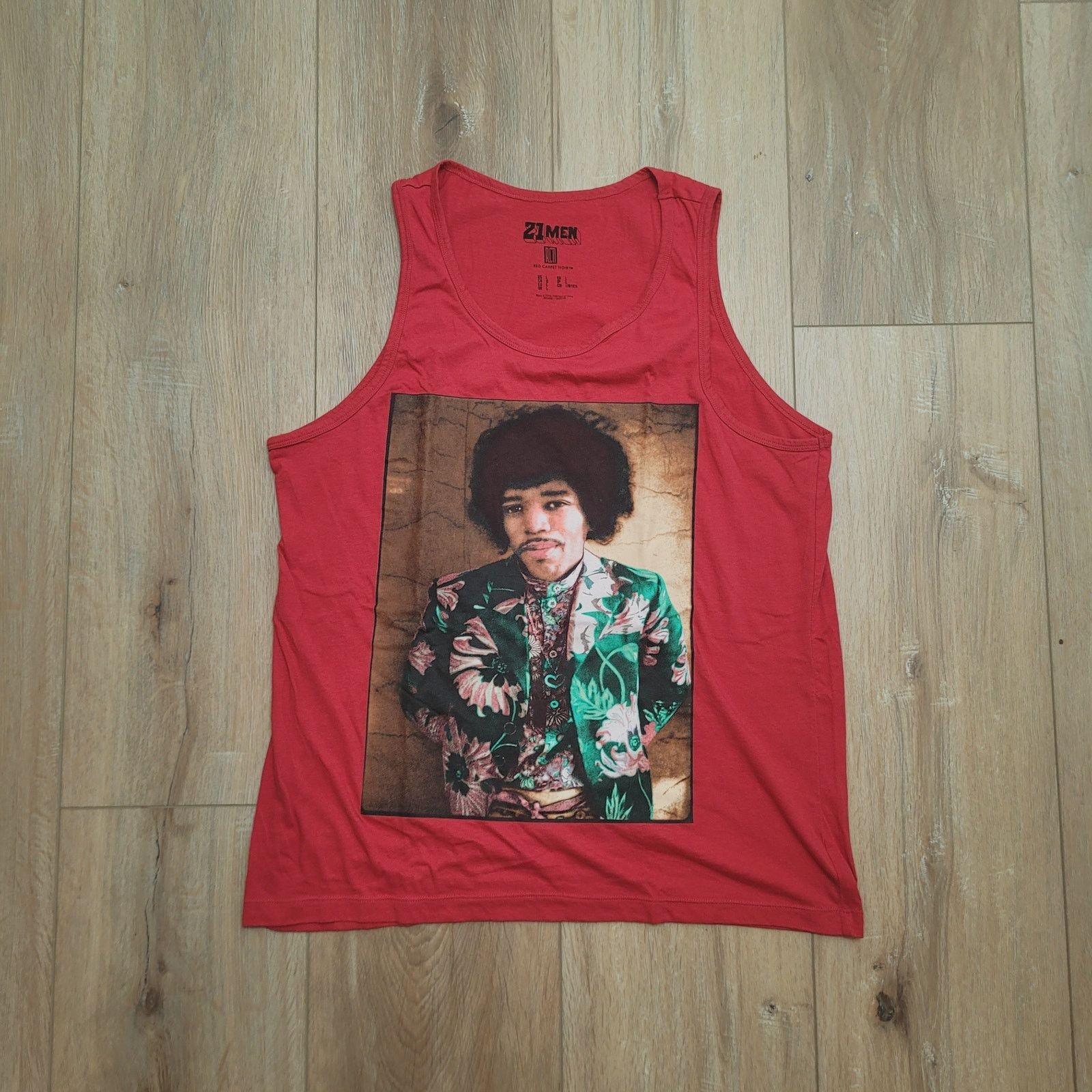 Other Jimi Hendrix Tank Top Mens M (Tag L Fits Medium 21.5" Chest) Size US M / EU 48-50 / 2 - 1 Thumbnail
