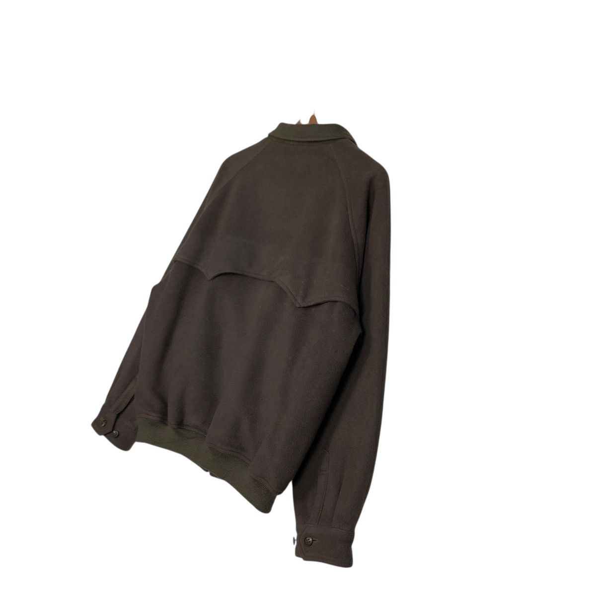 Vintage 🔥RICH BLACK VINTAGE BOMBER WOOL JACKET TENSON ISSEY MIYAKE Size US L / EU 52-54 / 3 - 12 Thumbnail