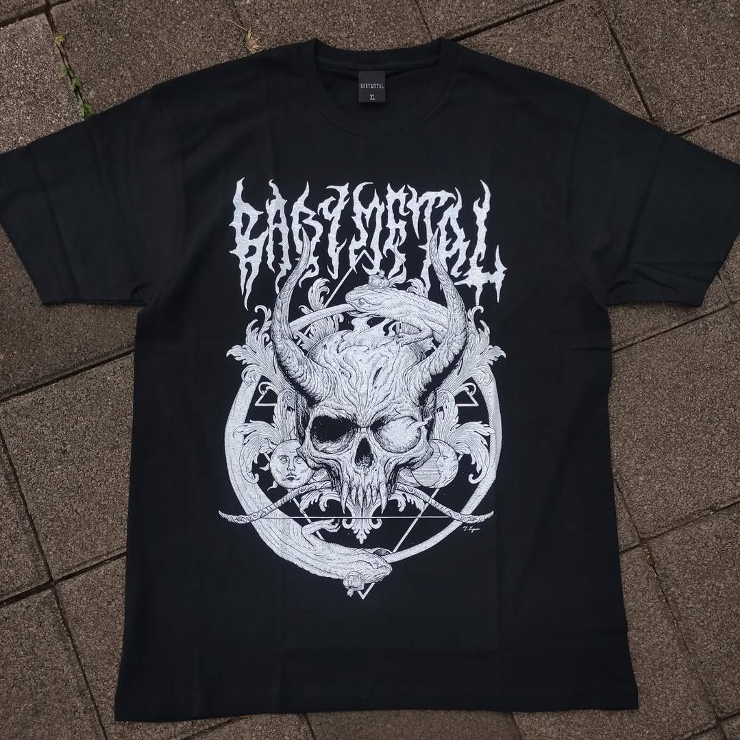 Band Tees BABYMETAL METAL BARBATOS 2019 Brand New Tee Size US XL / EU 56 / 4 - 1 Thumbnail