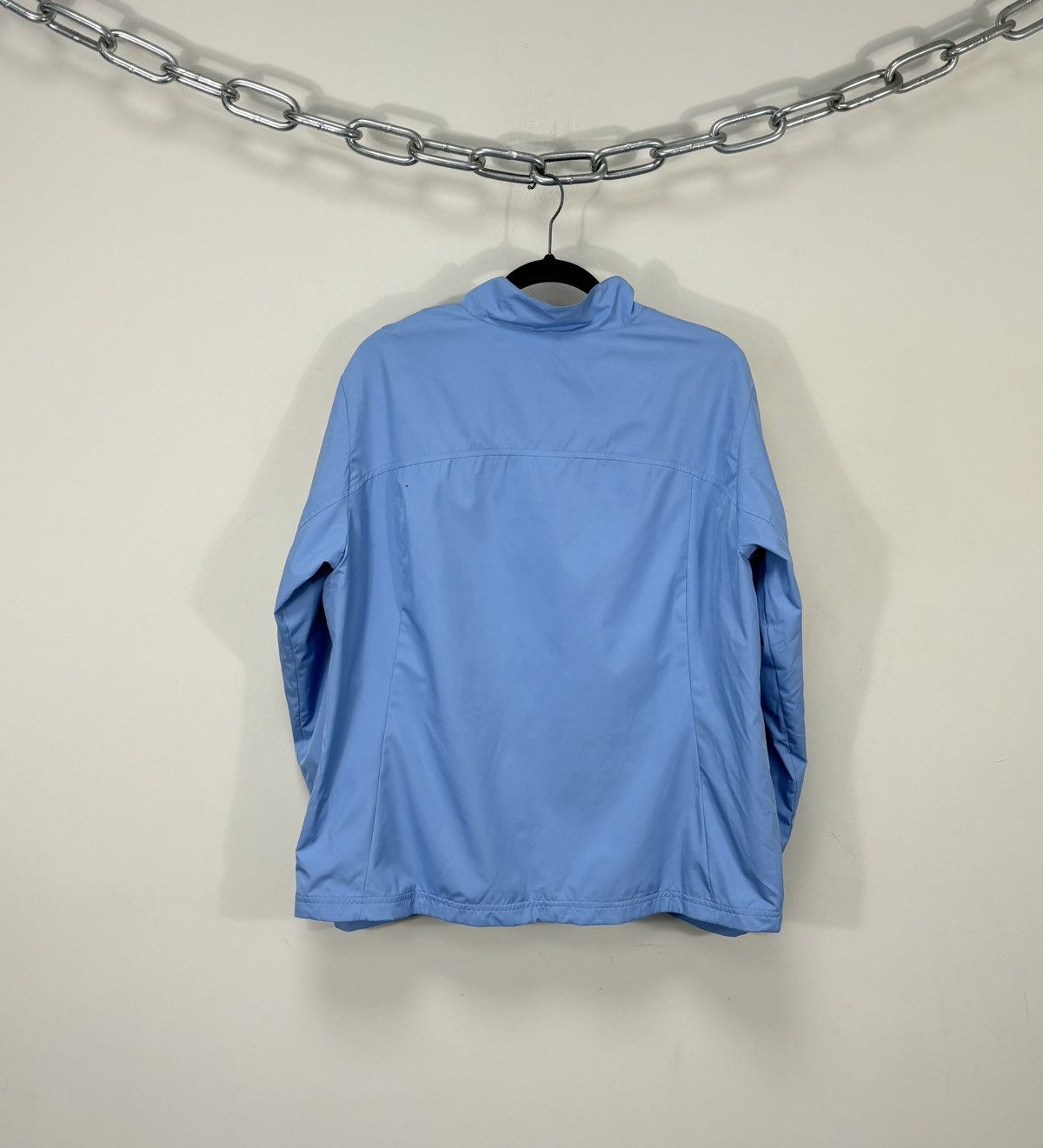 Nike Vintage Nike Y2K Light Blue Swoosh Retro Hype Track Jacket Size US XL / EU 56 / 4 - 3 Thumbnail