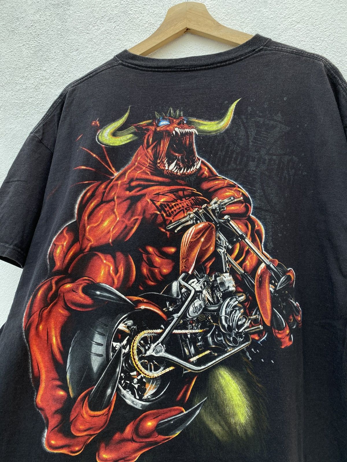 West Coast Choppers Vintage Y2K Hell Rider West Coast Chopper Size US XL / EU 56 / 4 - 4 Thumbnail