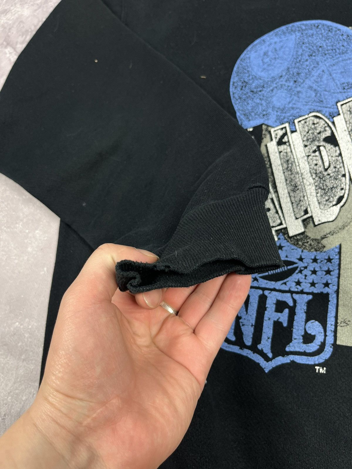 NFL VINTAGE NFL OAKLAND RAIDERS SWEATSHIRT AMERICAN FOOTBALL USA Size US XL / EU 56 / 4 - 7 Thumbnail