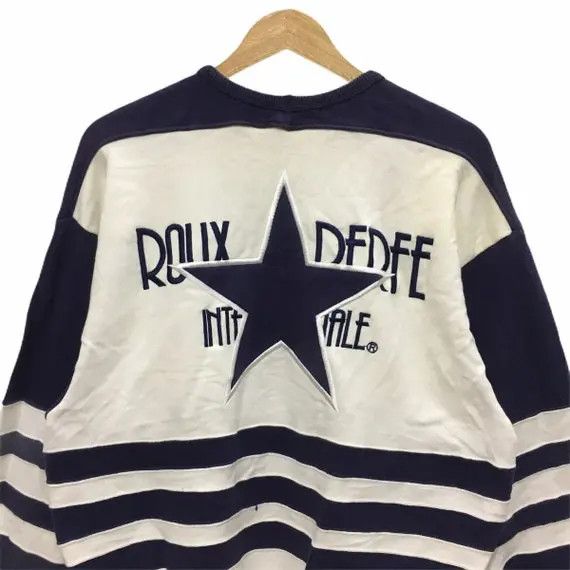 Vintage ROUX DI PERFE Internazionale Crewneck Sweatshirt Big Logo Size L / US 10 / IT 46 - 8 Thumbnail