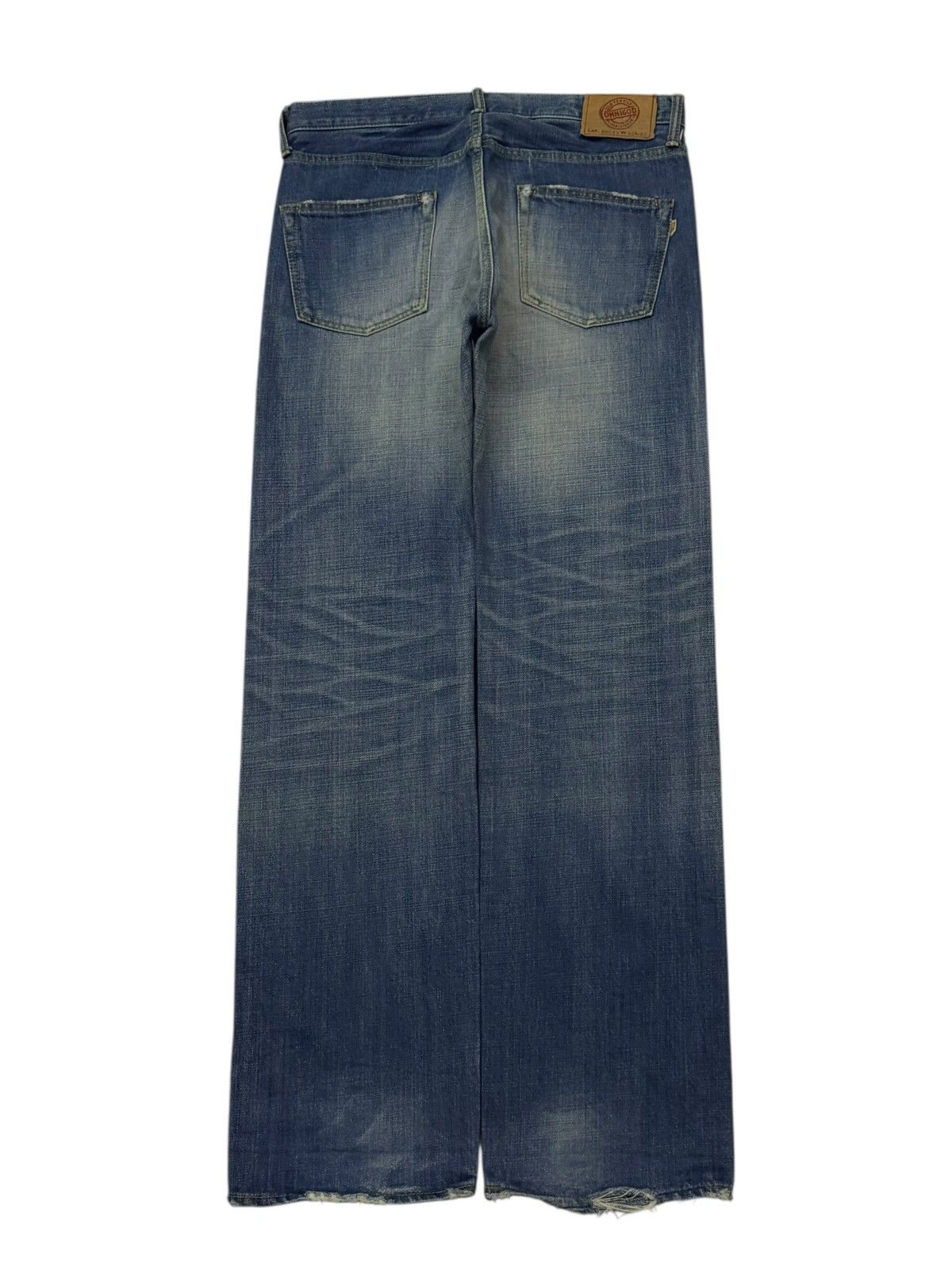 OMNIGOD Vintage 90s OMNIGOD Lot 50543 Japanese Denim Jeans | W33 Size US 33 - 3 Thumbnail