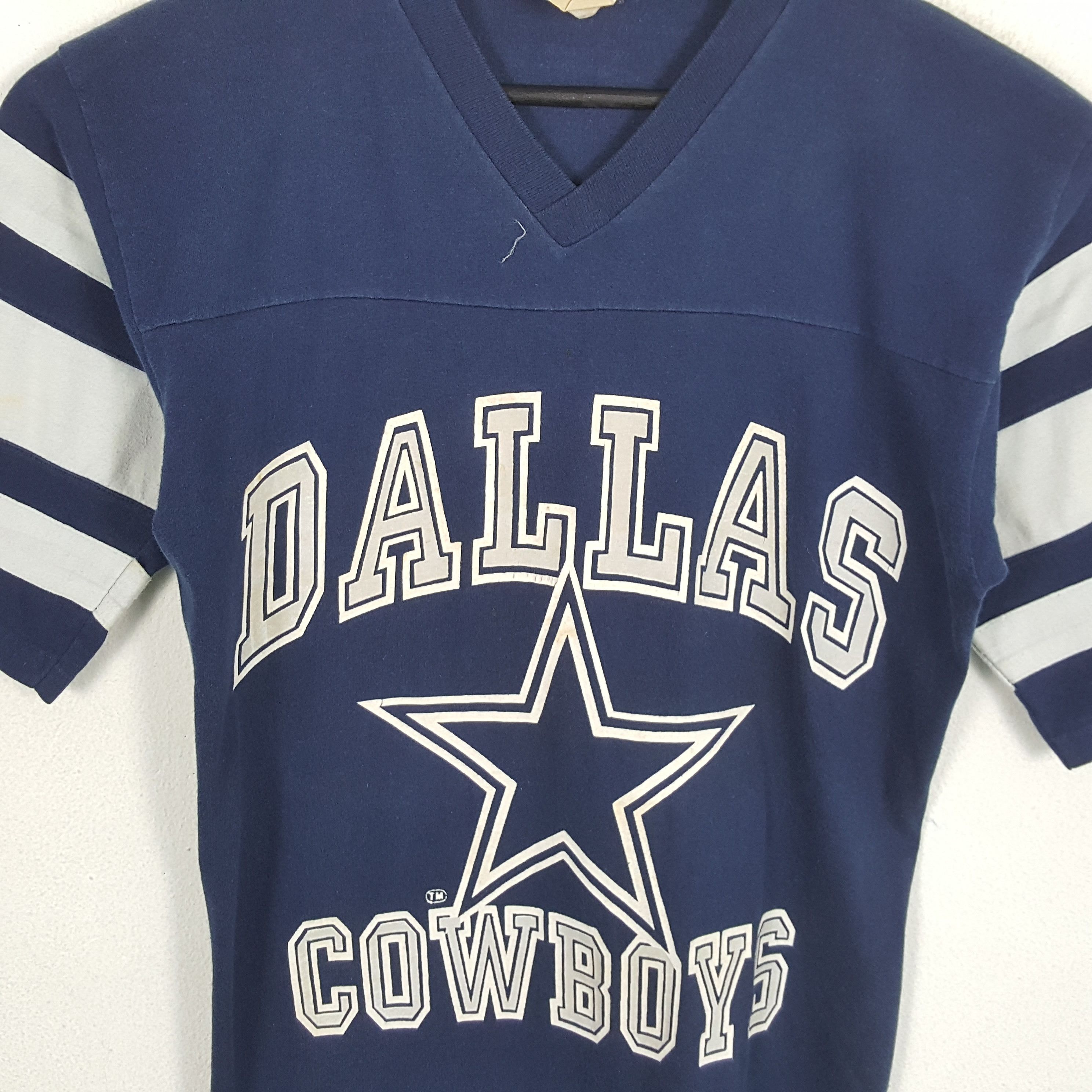 NFL × Vintage DALLAS COWBOYS NFL Football Team Vintage Tshirt Size US S / EU 44-46 / 1 - 2 Thumbnail