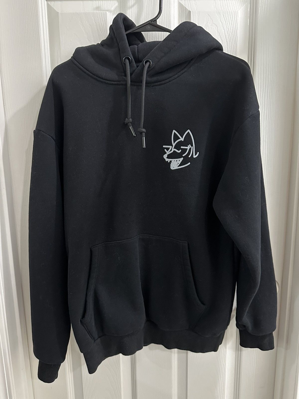 Marblesoda Wolf - Black Hooded Sweatshirt Size US M / EU 48-50 / 2 - 1 Thumbnail