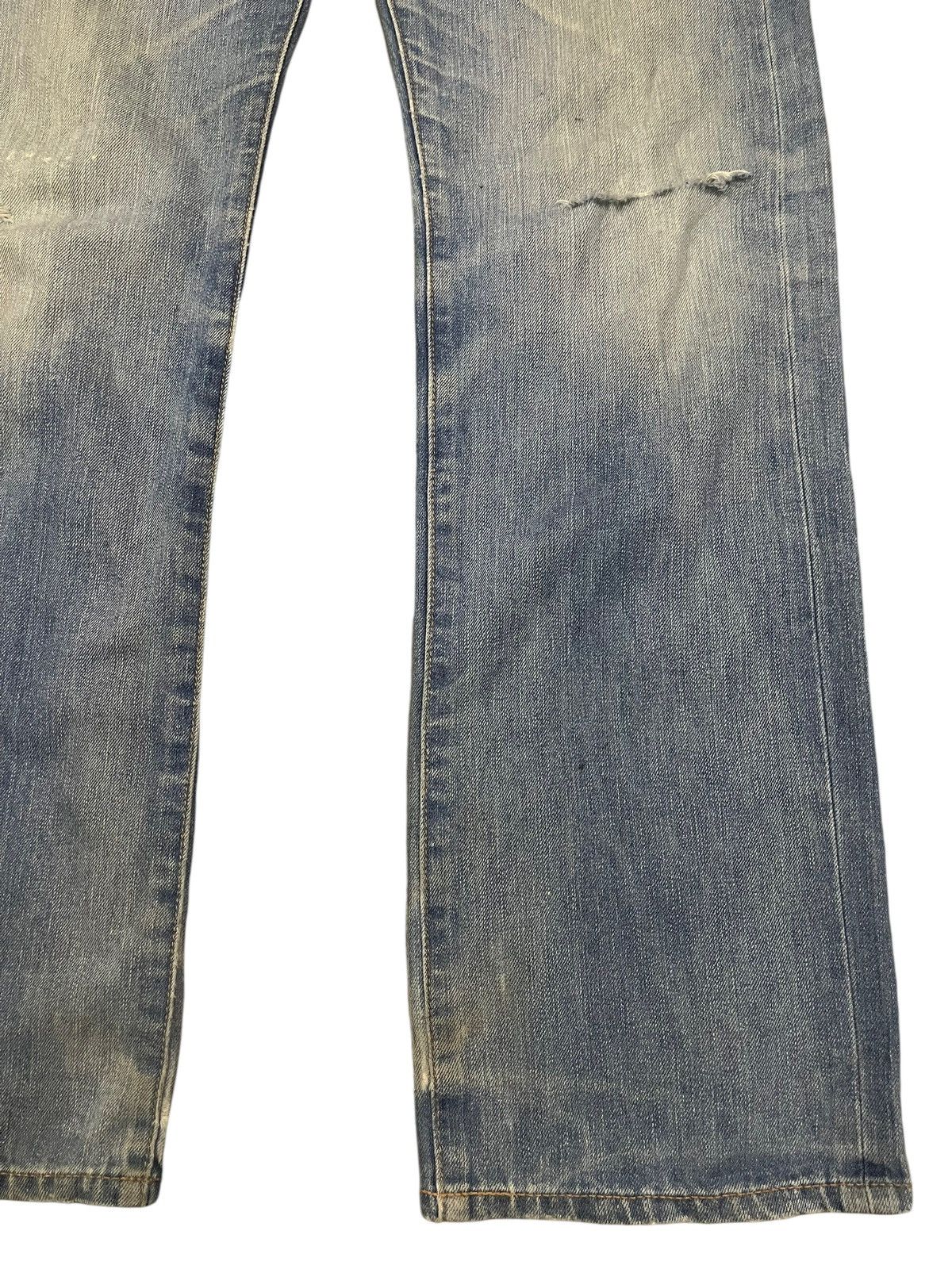 14th Addiction Vintage Japanese Brand Blue Wash Style Baggy Jeans Size US 31 - 6 Thumbnail