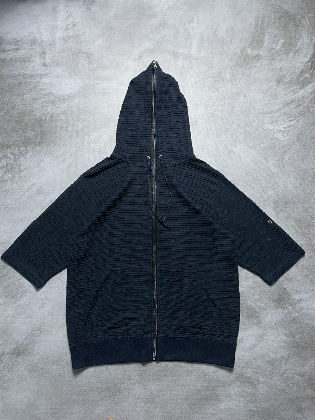 If Six Was Nine 2000’s Louis Chavlon - Apocalypse Style Textured Hoodie Size US L / EU 52-54 / 3 - 1 Thumbnail