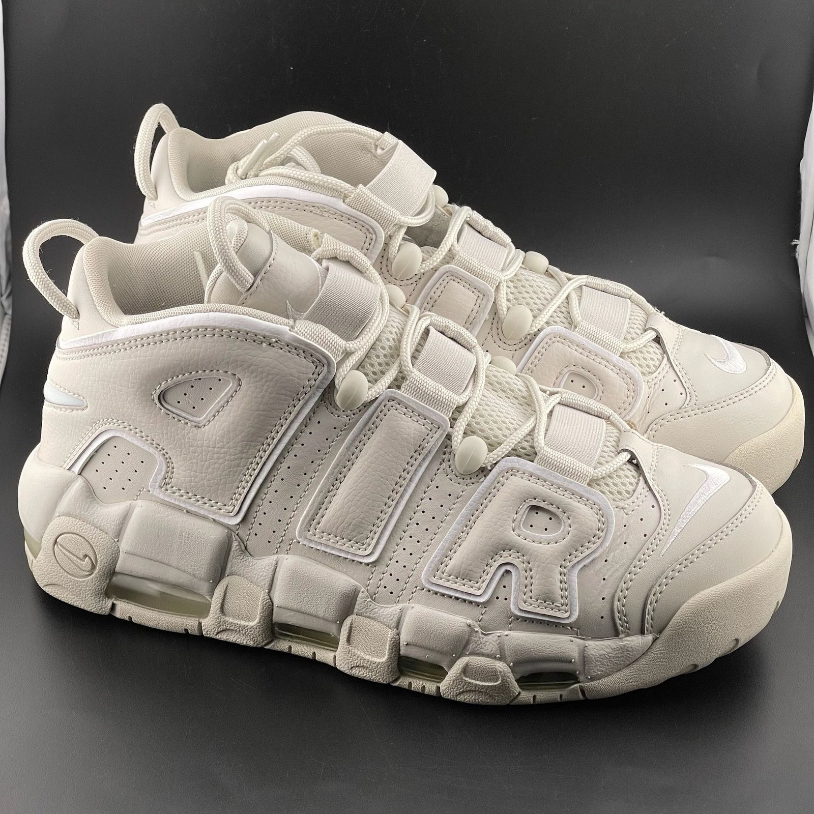Nike Nike Air More Uptempo Light Bone Size US 9 / EU 42 - 1 Thumbnail