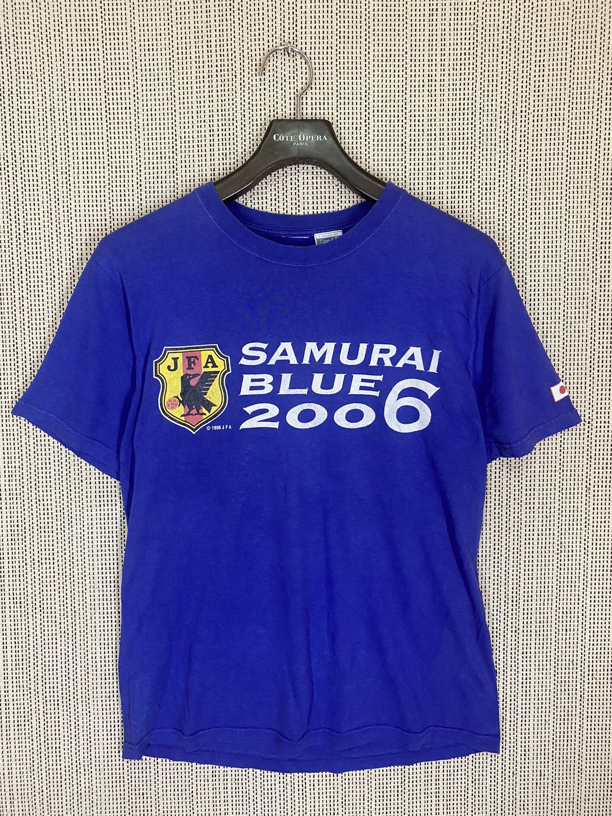 Disney × Japanese Brand × Mickey Mouse ‼️VINTAGE 2006 SAMURAI BLUE JFA X MICKEY TSHIRT Size US M / EU 48-50 / 2 - 1 Thumbnail