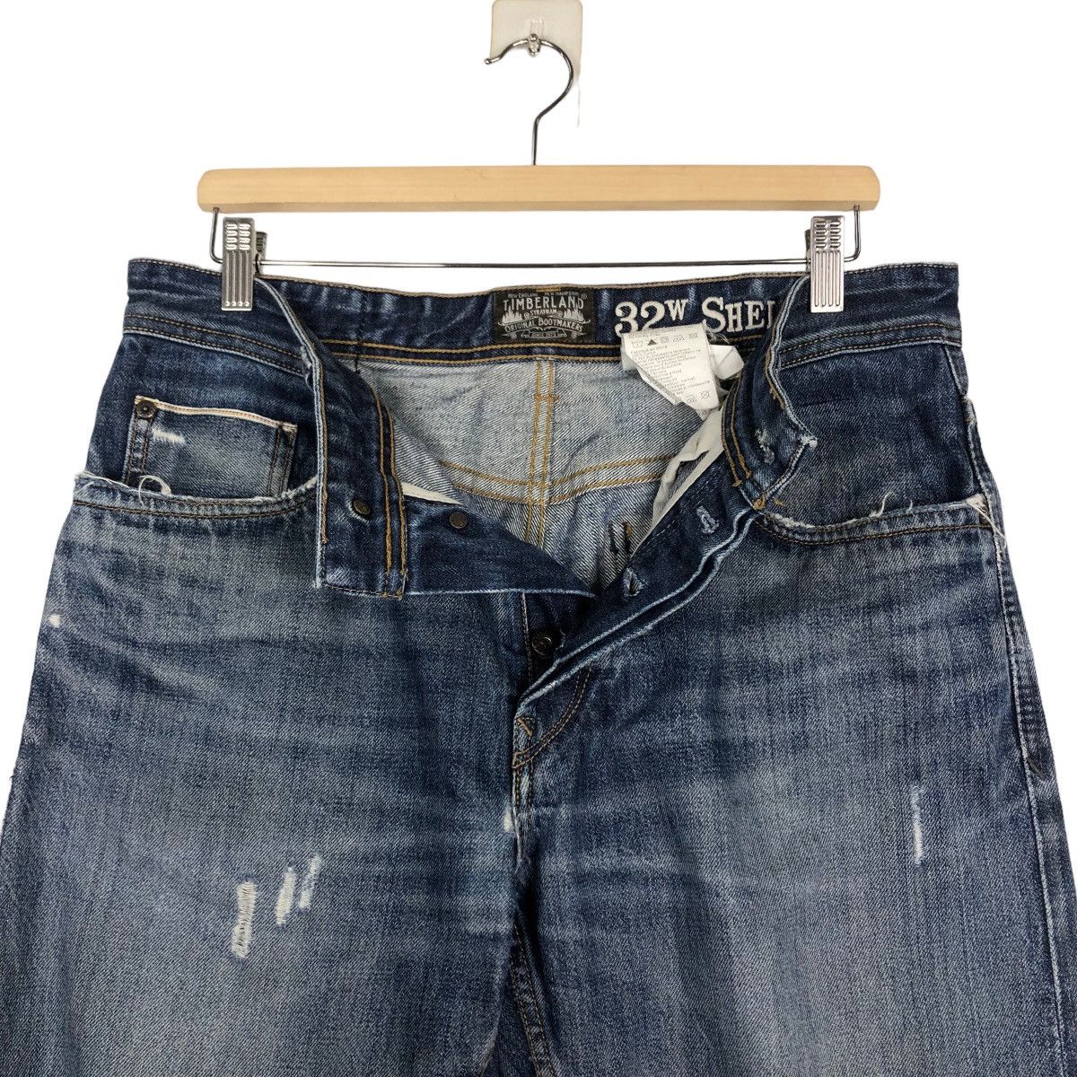Japanese Brand 🔥Vintage Denim Jeans Red Line Timberland Size US 32 / EU 48 - 13 Thumbnail