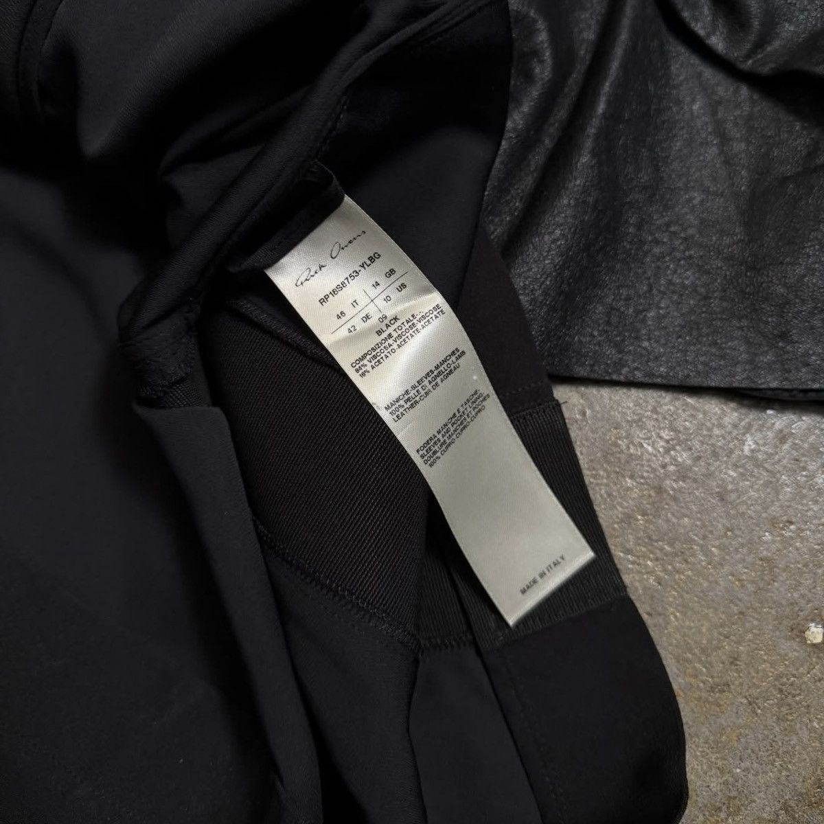 Rick Owens RICK OWENS DIRT SS18 - BLACK - US10 Size L / US 10 / IT 46 - 5 Thumbnail