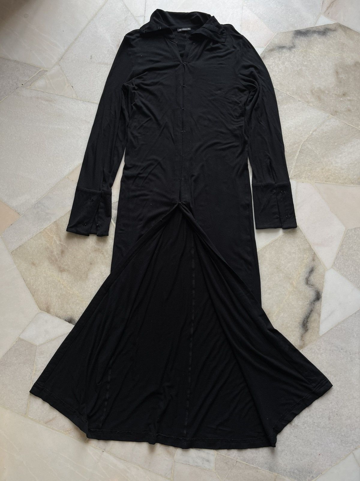 Ann Demeulemeester 2000s Ann Demeulemeester Maxi Dress Size S / US 4 / IT 40 - 10 Thumbnail