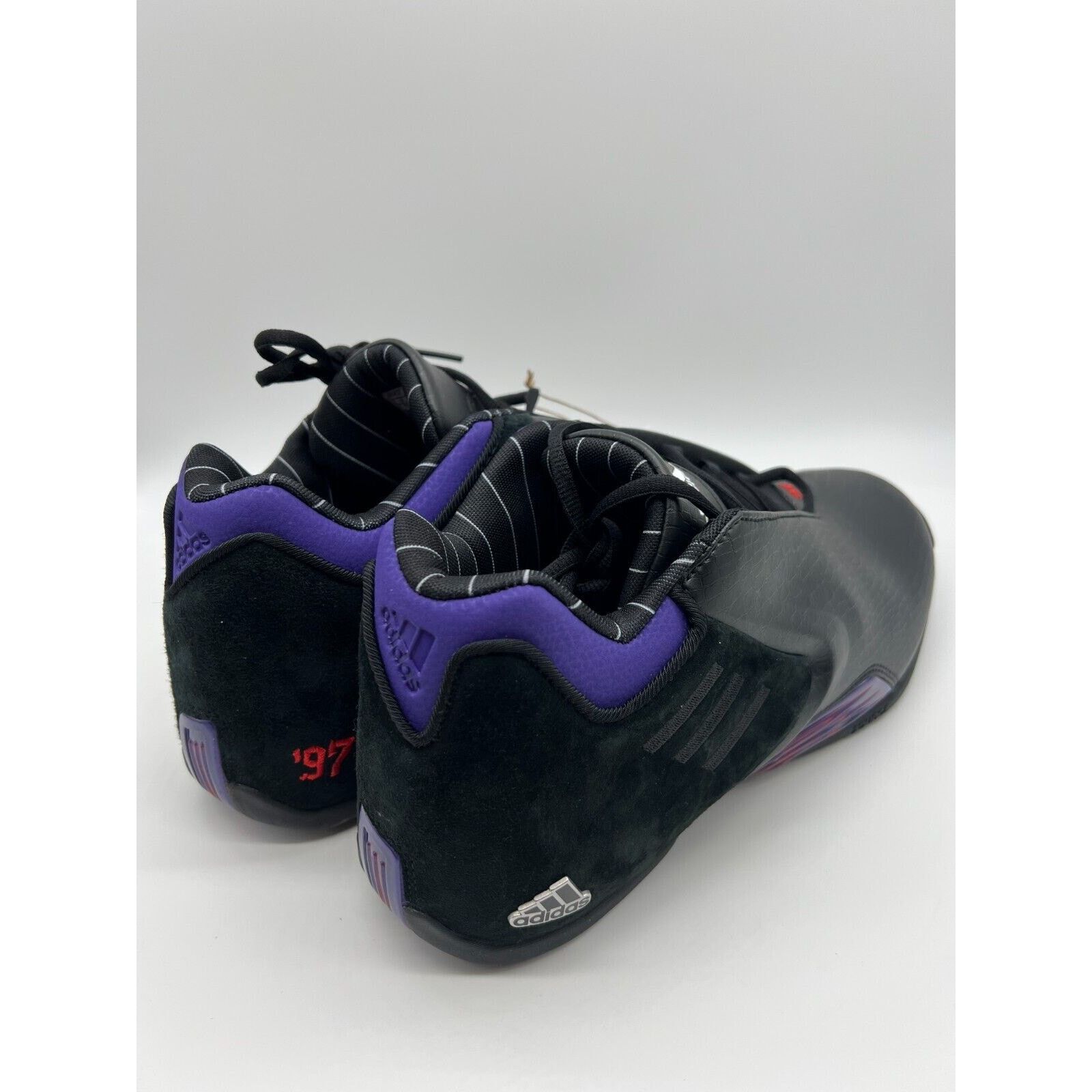 Adidas Adidas TMAC 3 Restomod Raptors Black Purple Men Size 10.5 Size US 10.5 / EU 43-44 - 11 Thumbnail