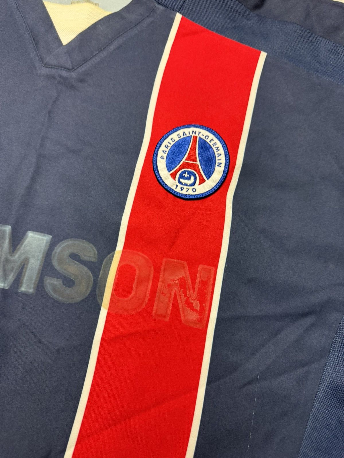 Nike × Vintage Rare vintage Nike PSG 2002 soccer jersey y2k Size US L / EU 52-54 / 3 - 6 Thumbnail