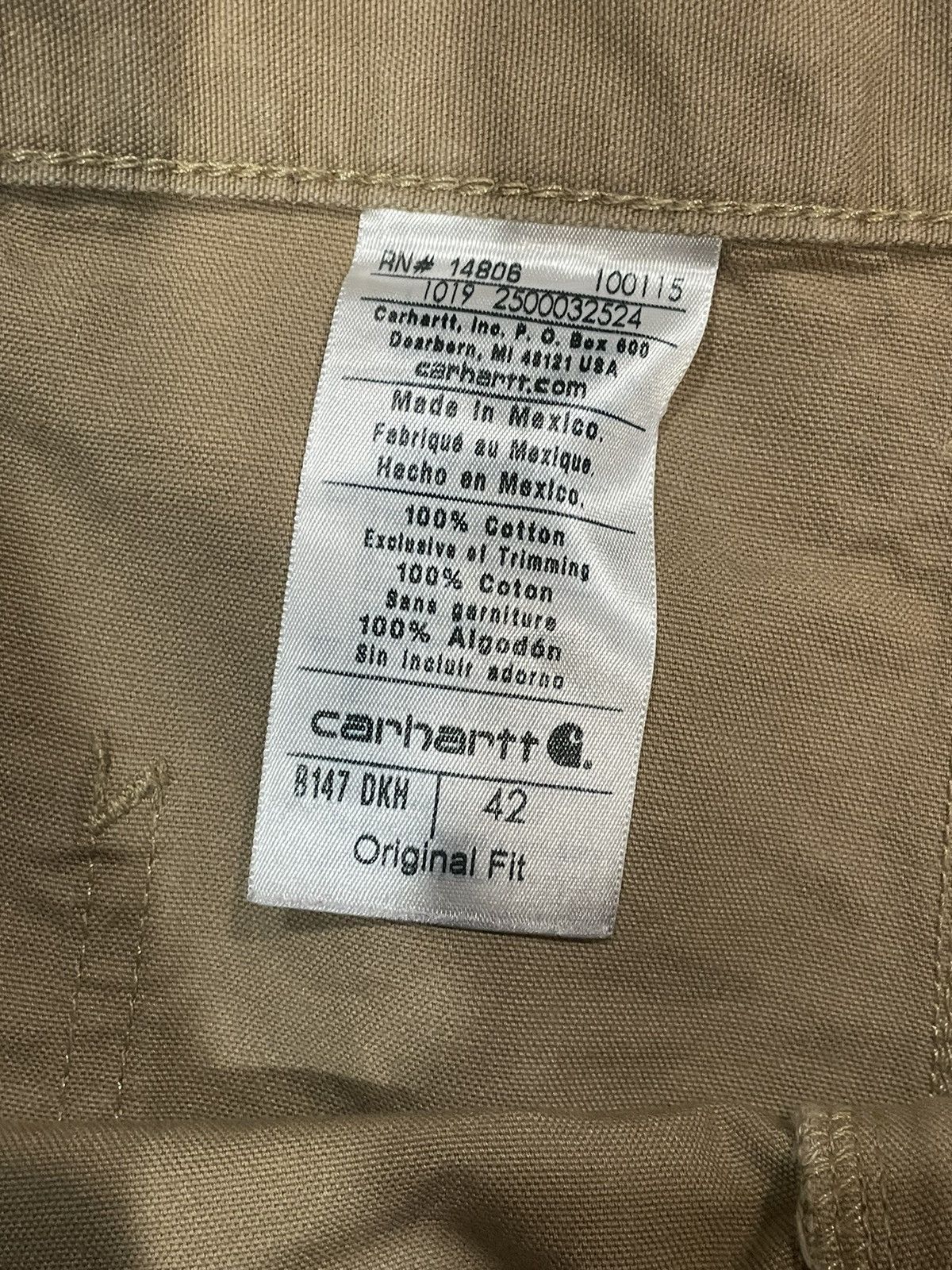 Carhartt Carhartt tan baggy cargo shorts Size US 42 / EU 58 - 4 Thumbnail