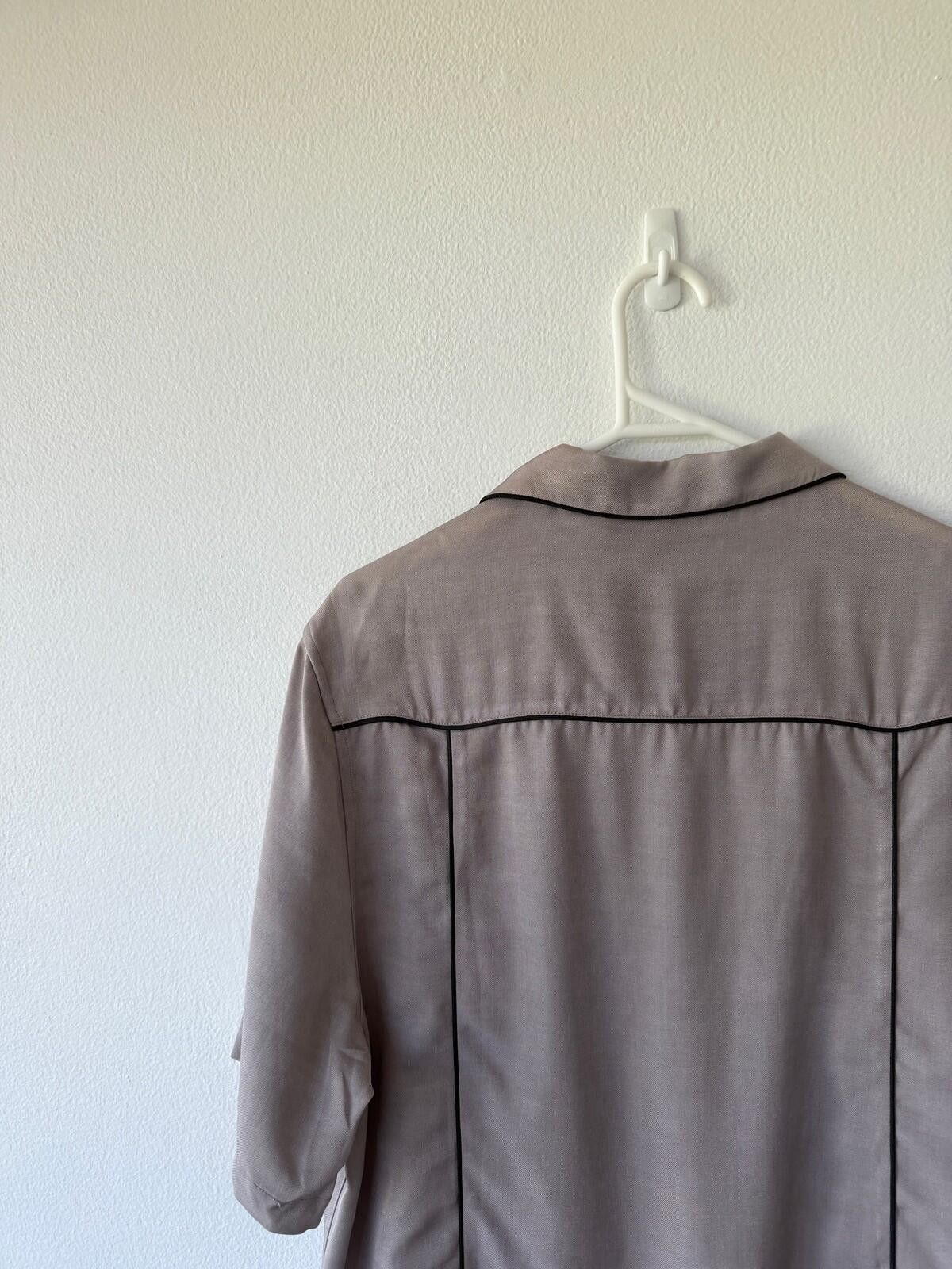 Ksubi new ksubi medium short sleeve resort shirt downtown purple Size US M / EU 48-50 / 2 - 5 Thumbnail
