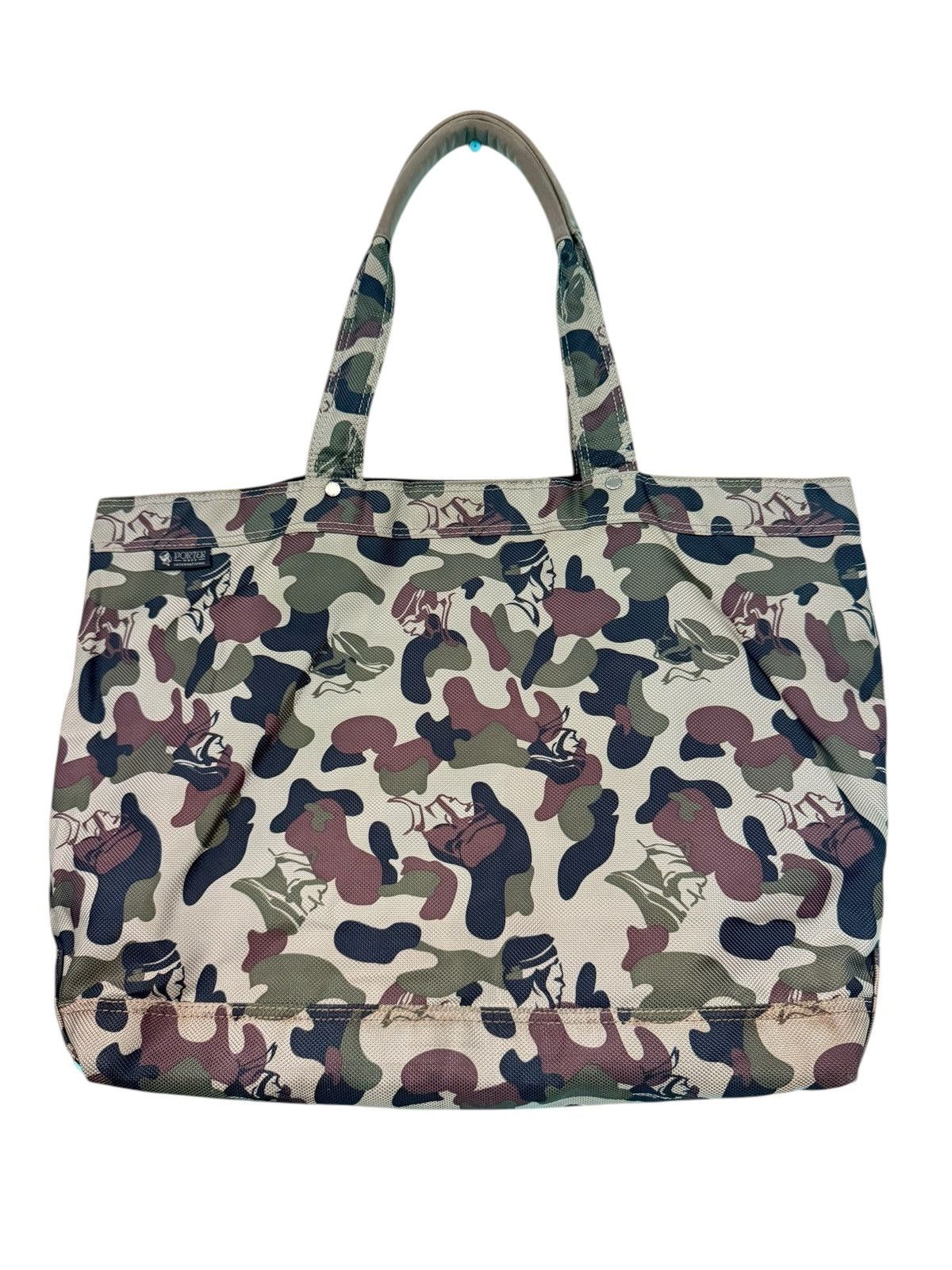 Porter PORTER INTERNATIONAL CAMO TOTE BAG Size ONE SIZE - 4 Thumbnail
