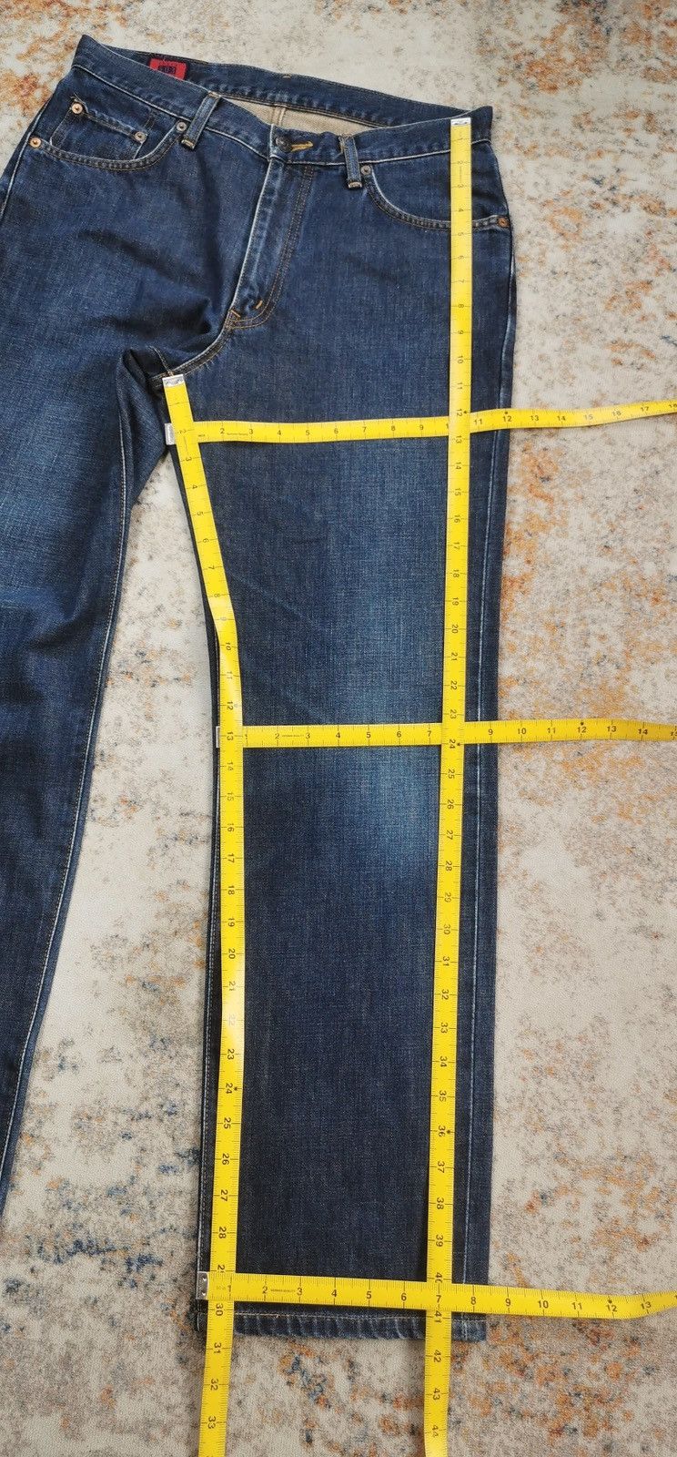 Edwin × Vintage Edwin 503 Regular Straight Jeans (LG101) Size US 32 / EU 48 - 9 Thumbnail