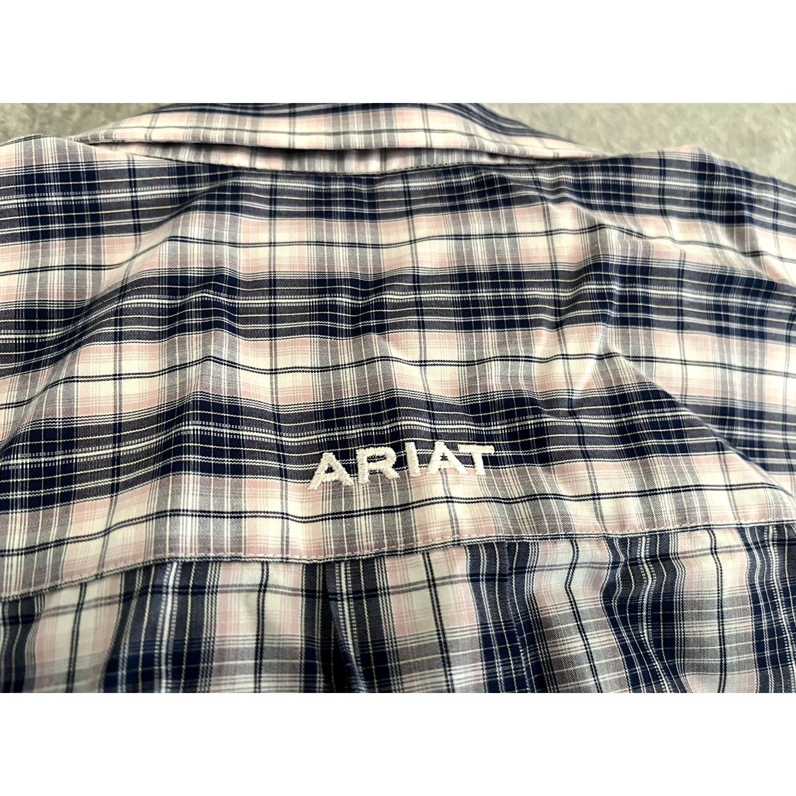 Ariat Ariat Long Sleeve Plaid Button-Up Shirt Mens XL Size US XL / EU 56 / 4 - 7 Thumbnail