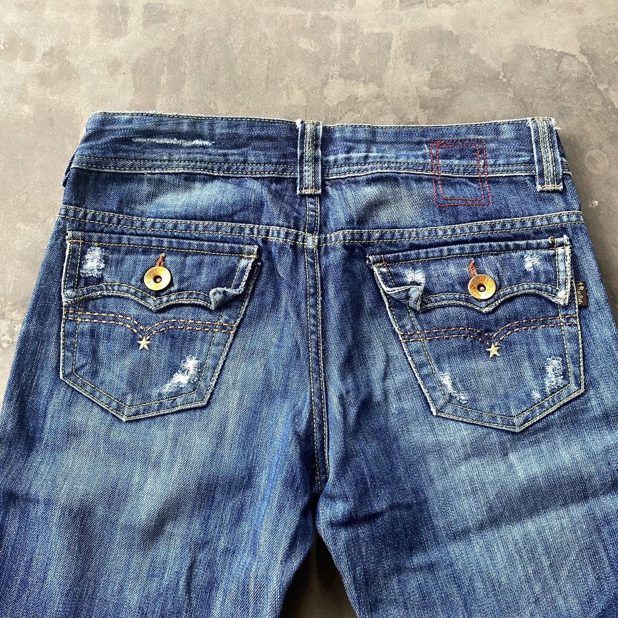 If Six Was Nine × Japanese Brand × Le Grande Bleu (L.G.B.) TR jeans flared denim pants if six was nine LGB style Size US 30 / EU 46 - 4 Thumbnail