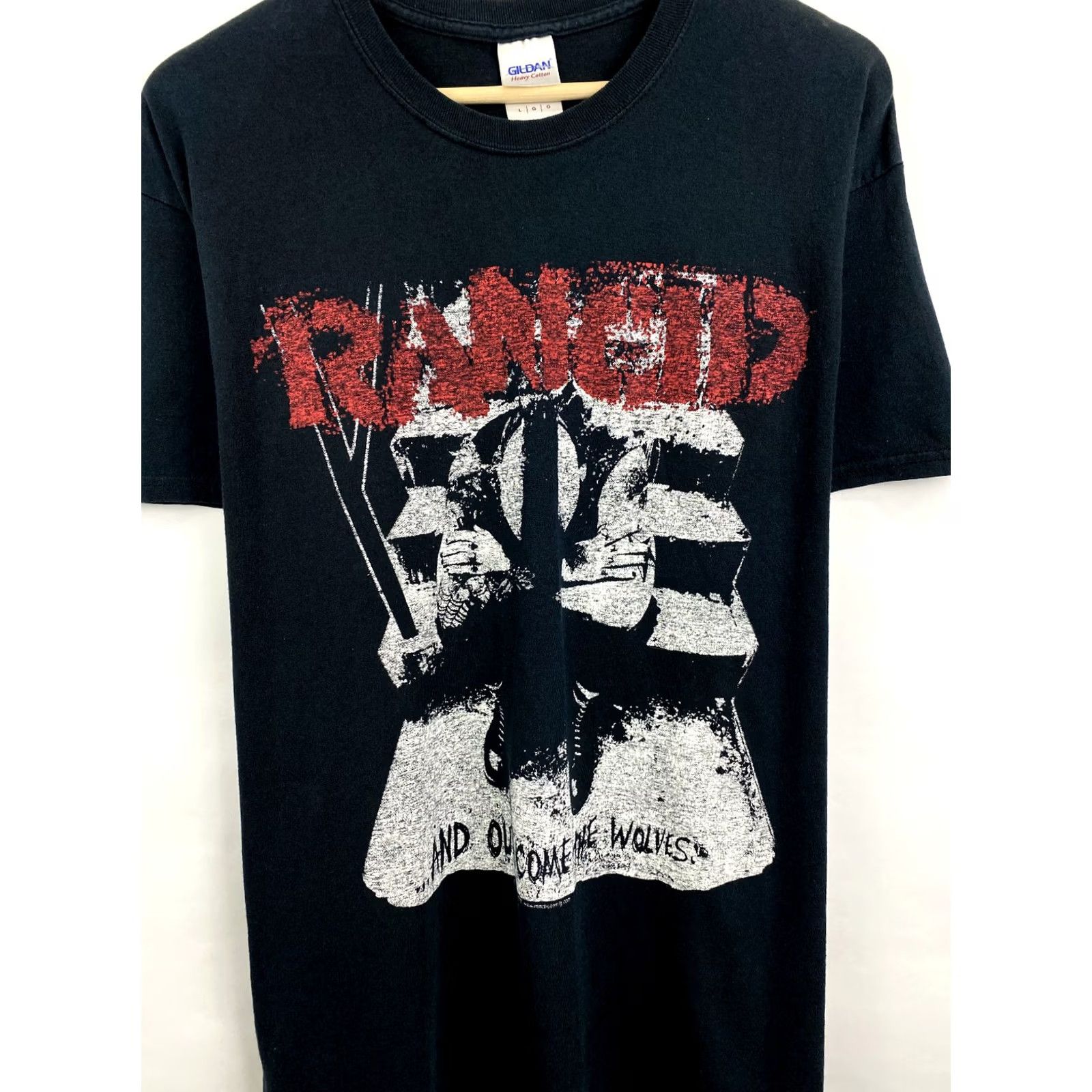 Gildan VINTAGE Rancid band hard rock metal shirt Men L Black T-Shirt Size US L / EU 52-54 / 3 - 4 Thumbnail