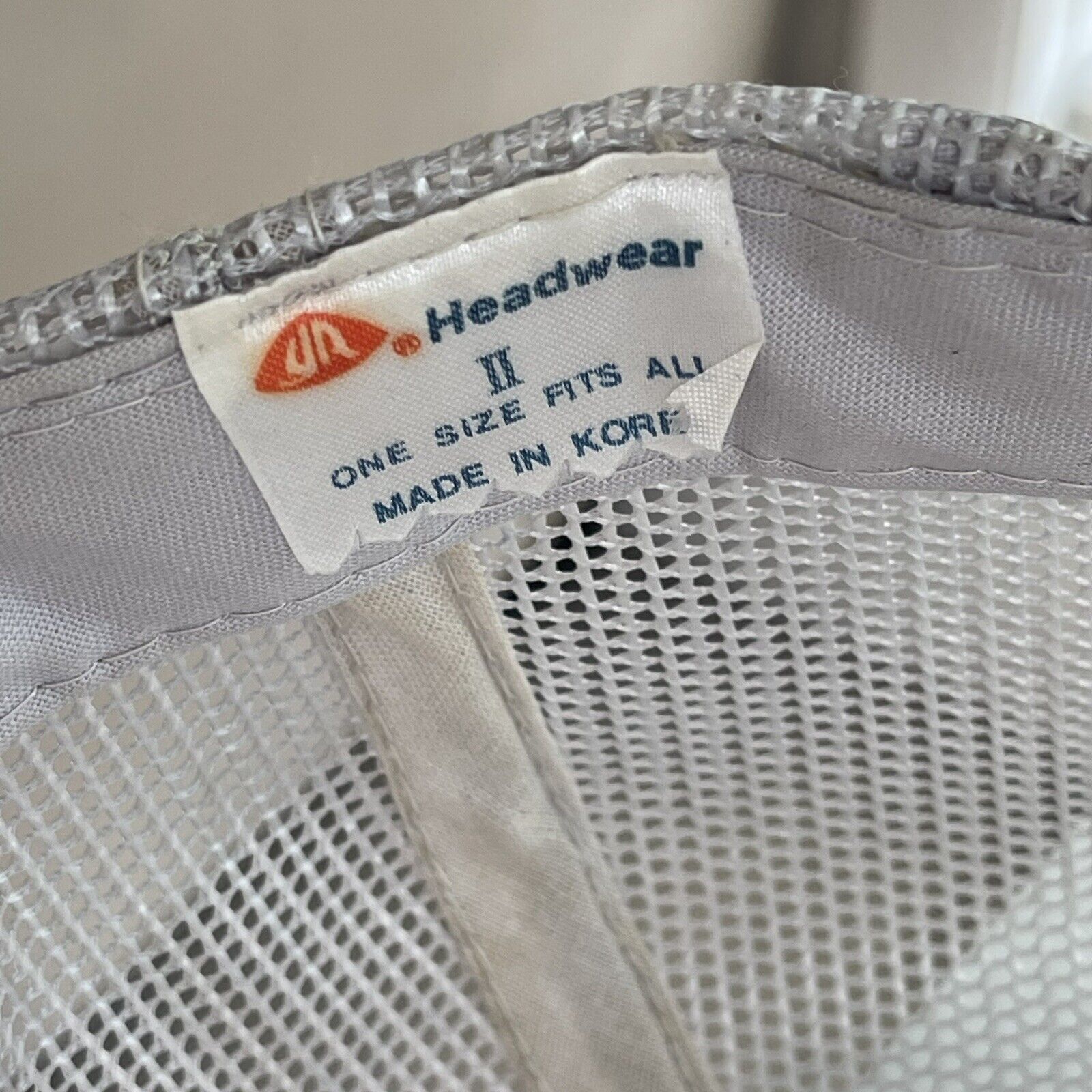 Vintage Vtg Mesh Trucker Hat Dynamic Cables Gray White Rope Rare Size ONE SIZE - 9 Thumbnail