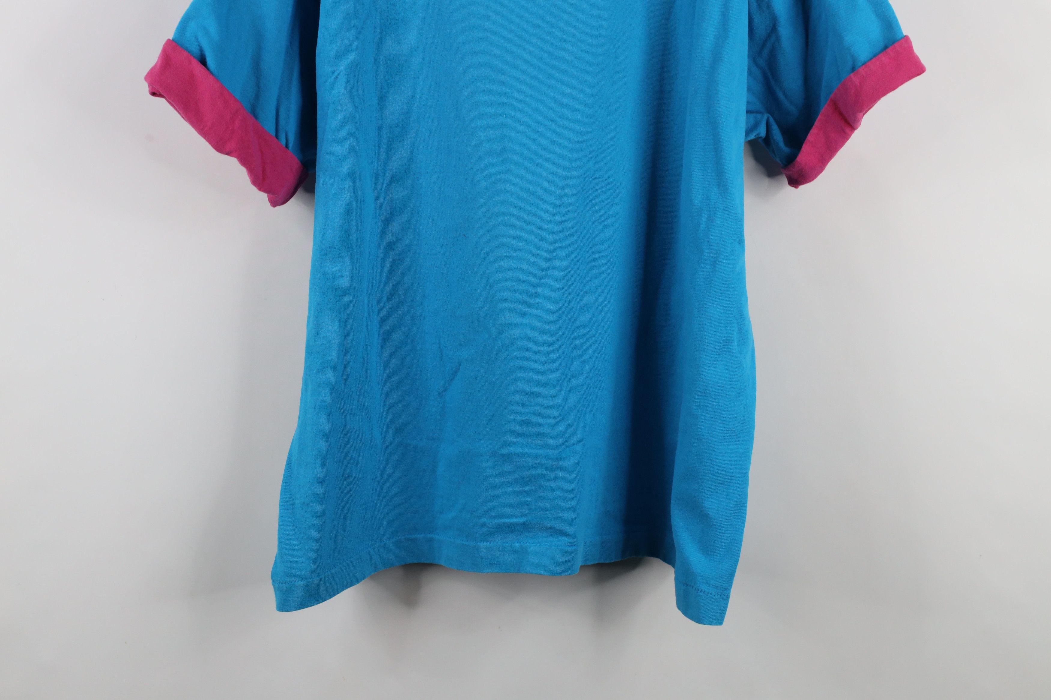 Vintage Vintage 90s Streetwear New Orleans Layered T-Shirt Blue USA Size XL / US 12-14 / IT 48-50 - 14 Thumbnail