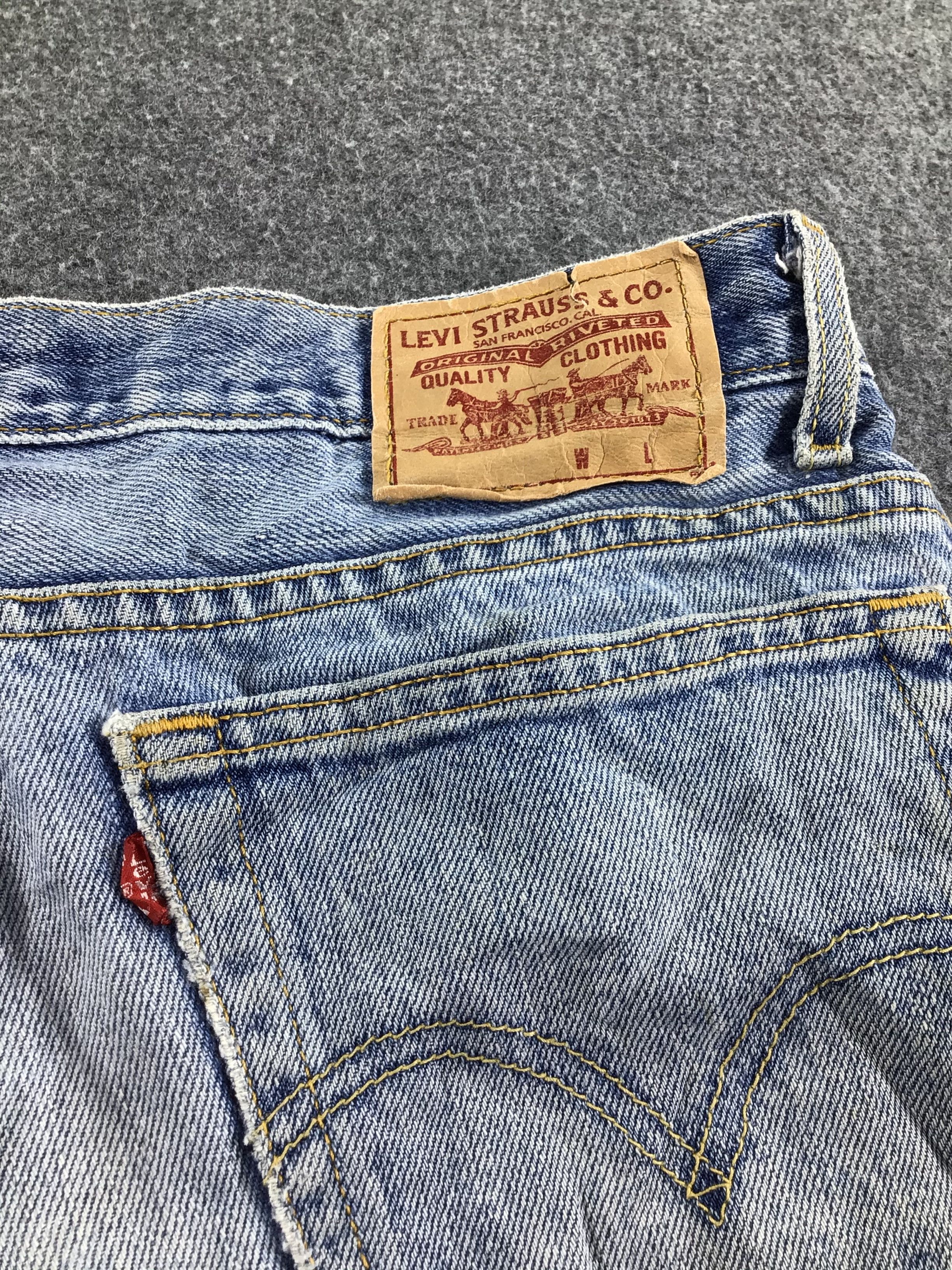 Levi's Vintage Levis 516 Jeans Dirty Wash Denim -J492 Size US 37 - 5 Thumbnail