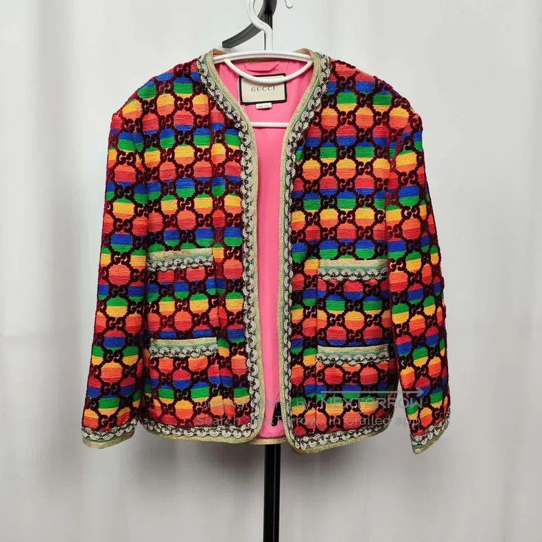 Gucci Gucci Hot-plated gold silk coat Size M / US 6-8 / IT 42-44 - 1 Thumbnail