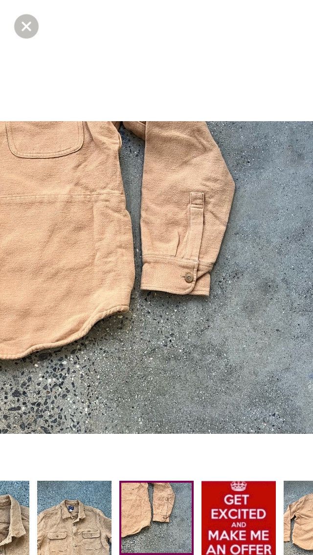 J.Crew J Crew Heavyweight Chamois Workshirt Large Size US L / EU 52-54 / 3 - 8 Thumbnail