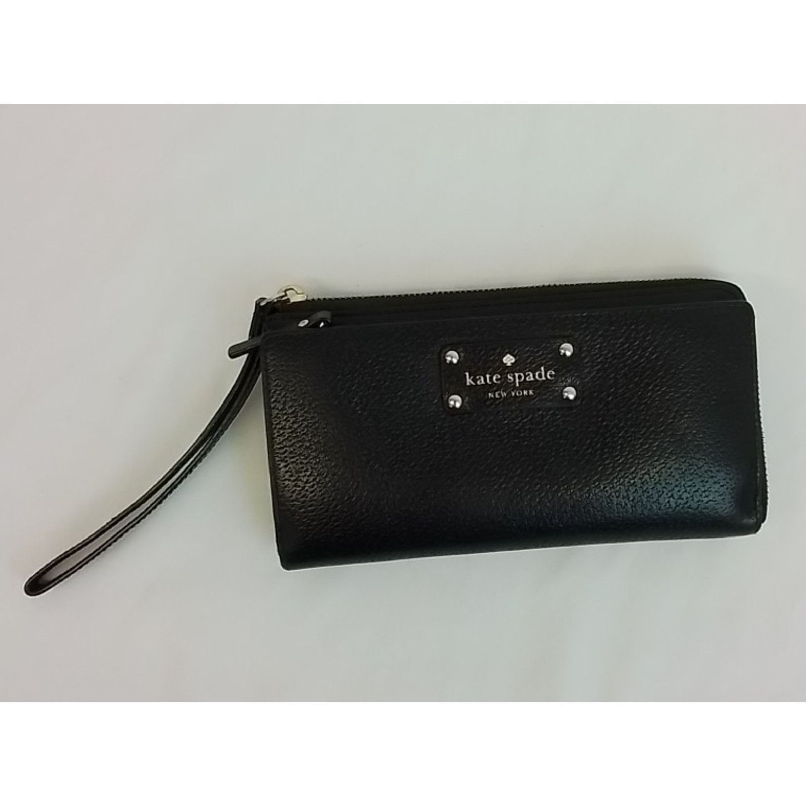 Kate Spade Kate Spade New York Leila Wristlet Wallet Black Leather Size ONE SIZE - 2 Thumbnail