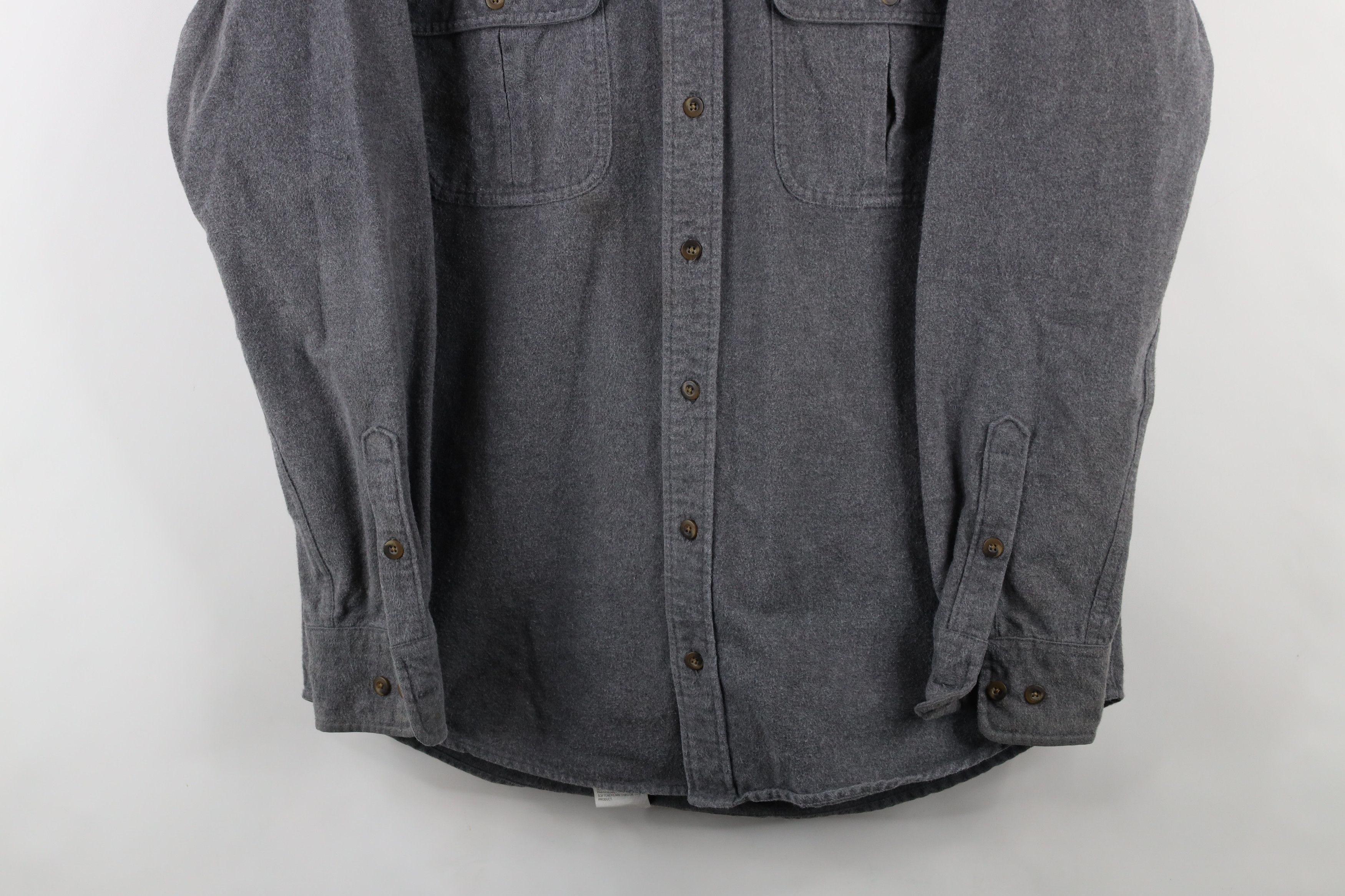 Cabelas × Vintage Vintage 90s Cabelas Chamois Cloth Collared Button Shirt Size US M / EU 48-50 / 2 - 3 Thumbnail