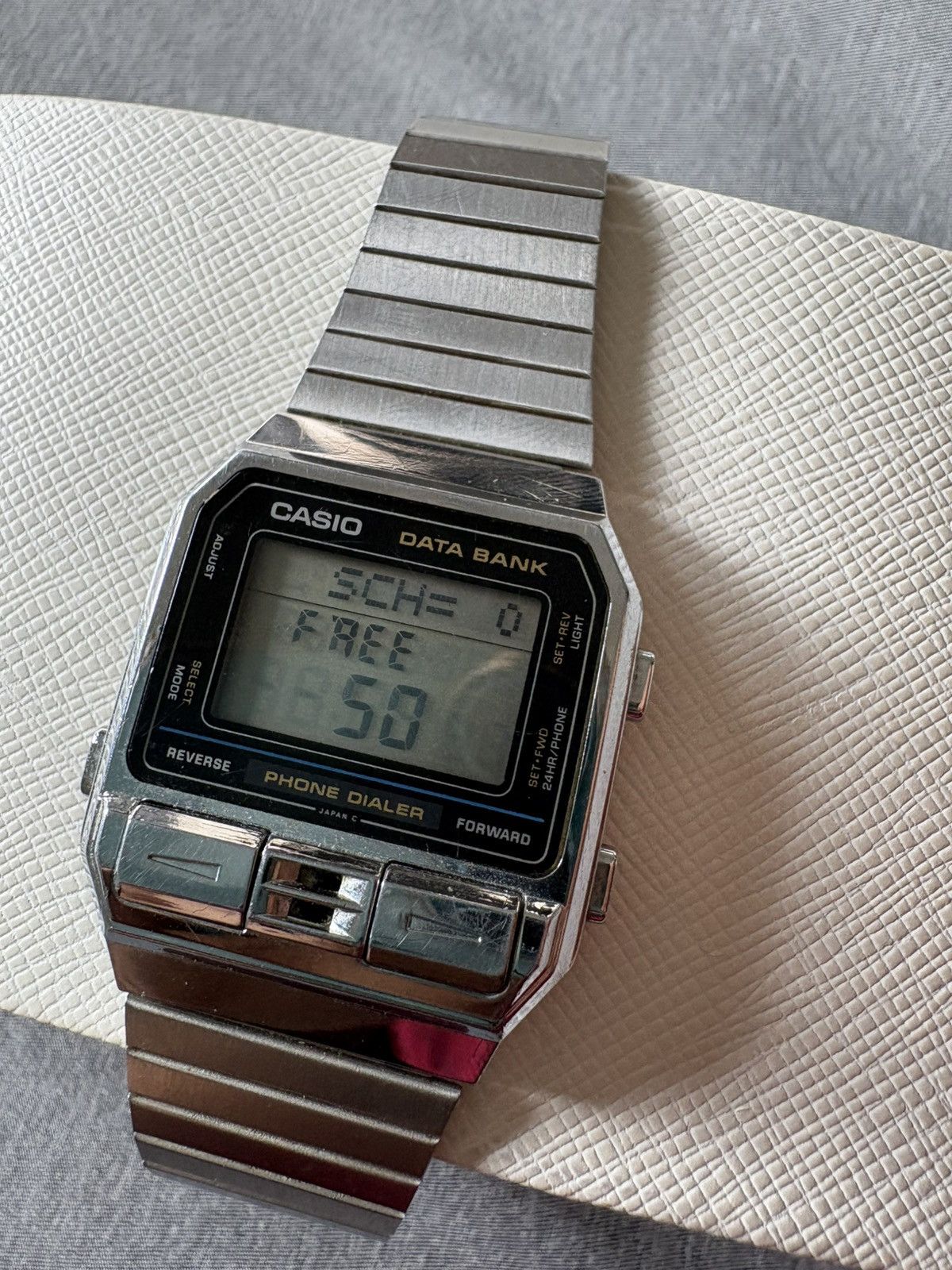 Casio Casio DBA-800 Module 555 Vintage 80s Phone Dialer Watch Size ONE SIZE - 4 Thumbnail