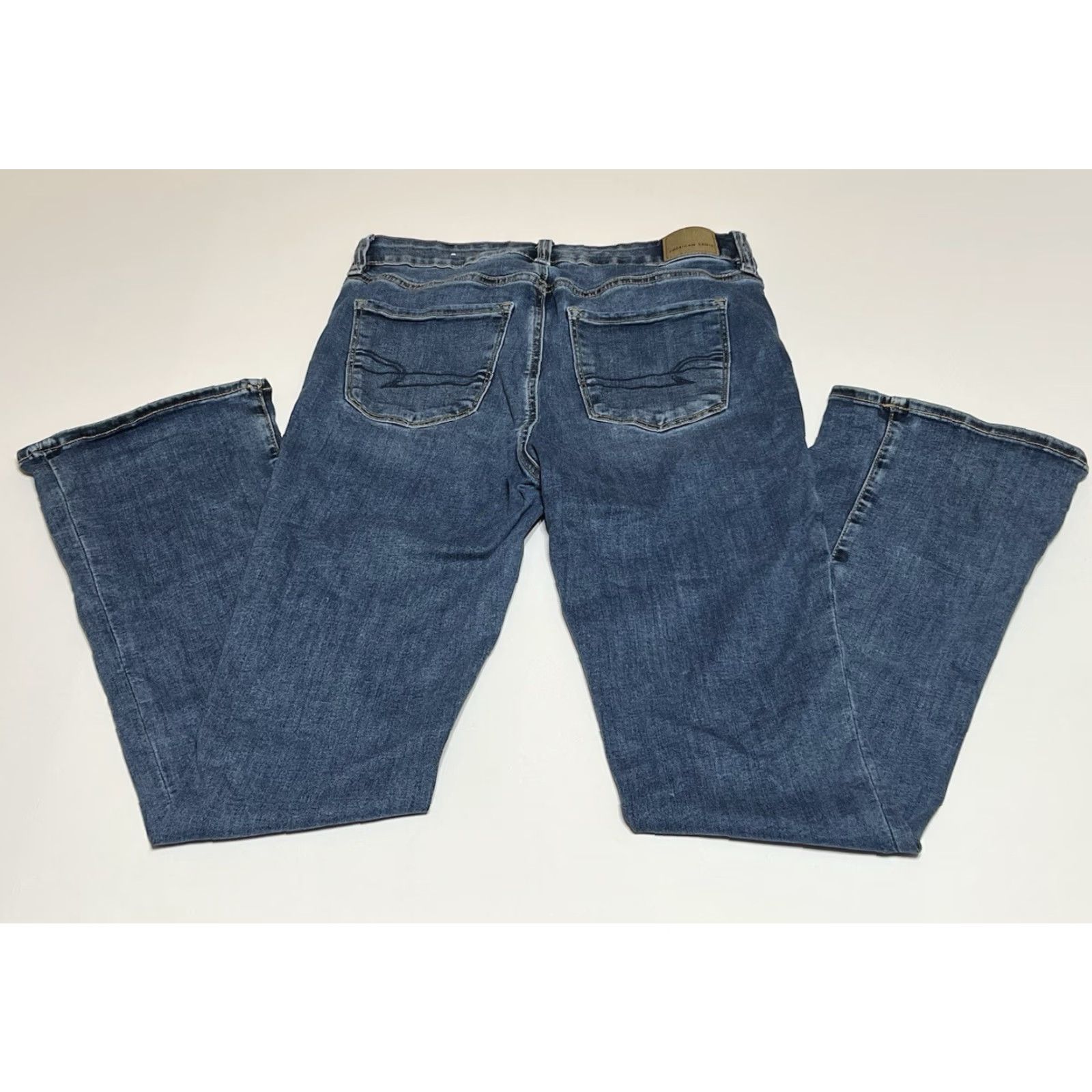 American Eagle Outfitters American Eagle Outfitters Jeans Womens 10 Regular High Rise Skinny Kick 29x31 Blue Stretch Denim 5-Pocket Logo Size 32" / US 10 / IT 46 - 2 Thumbnail