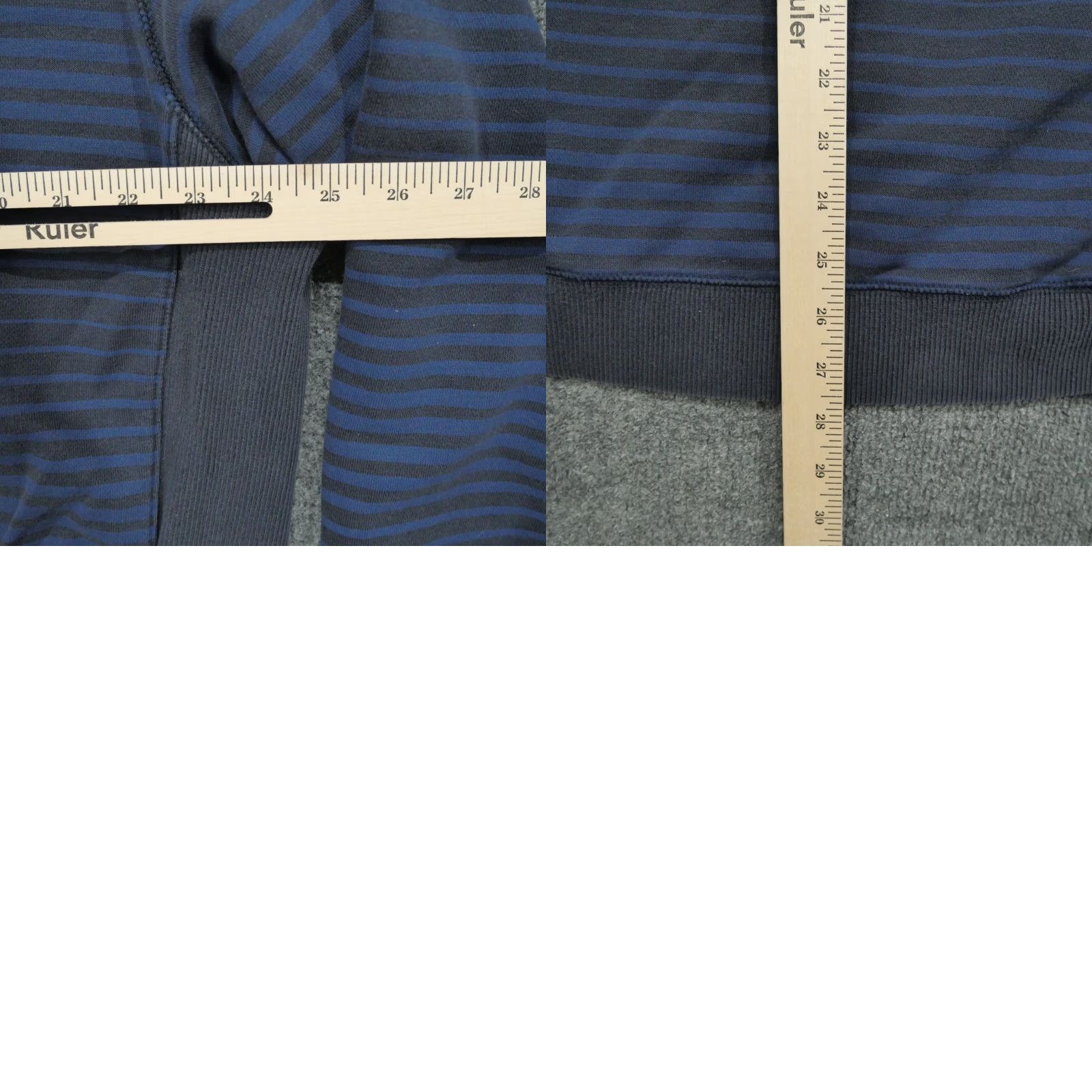 Nike Nike Sweatshirt Adult 2XL Blue Striped Pullover Lebron James Faded Size US XXL / EU 58 / 5 - 9 Thumbnail