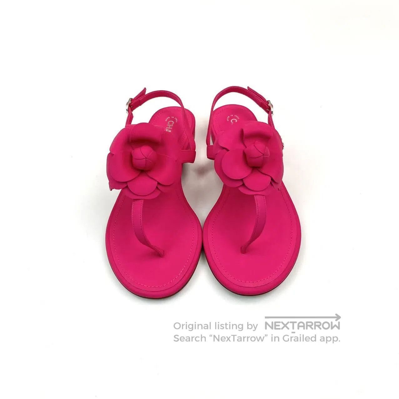 Chanel Chanel Classic camellia sandals| Size US 5 / IT 35 - 3 Thumbnail