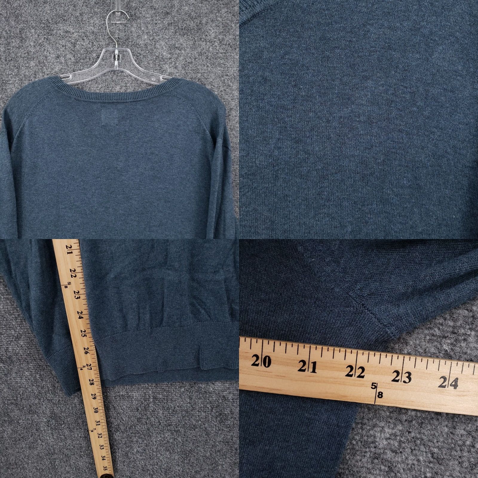 Vintage J. Ferrar Sweater Mens L Large Blue Pullover Modern Fit Soft Touch Cotton NEW Size US L / EU 52-54 / 3 - 8 Thumbnail
